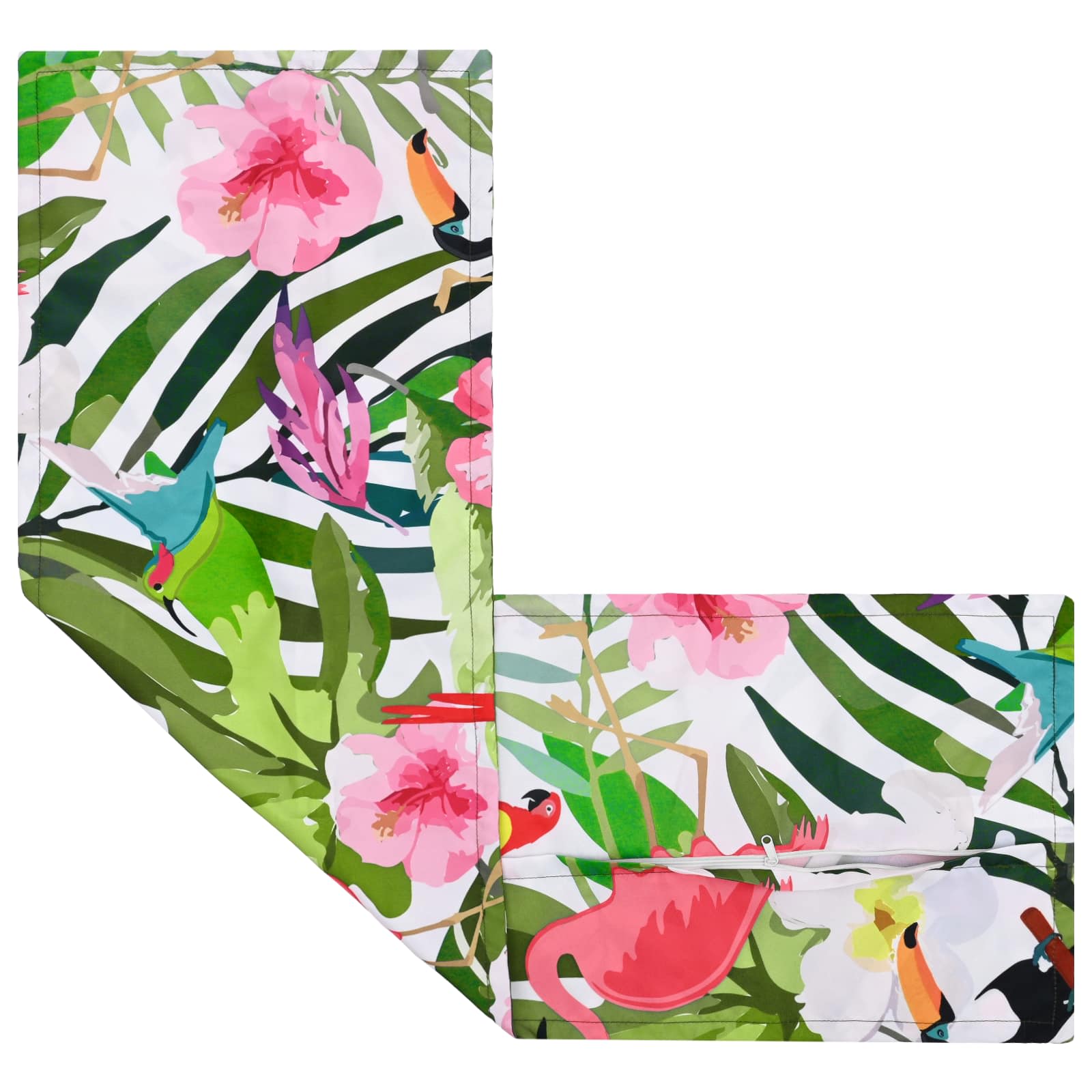 Párna huzat houten fekete 40 x 145 cm poliészter