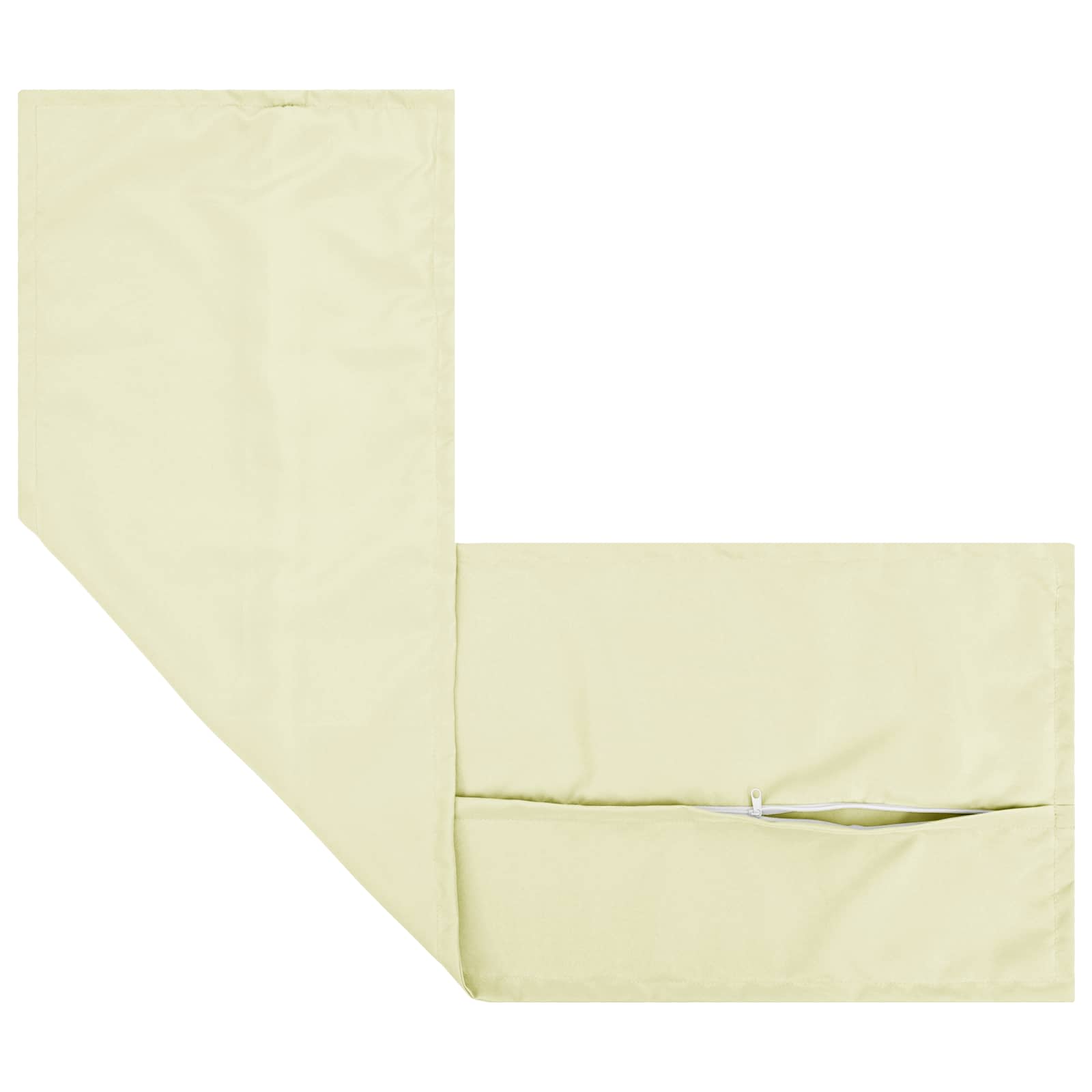 Párna huzat 2 db houten krémszínű 40 x 145 cm poliészter