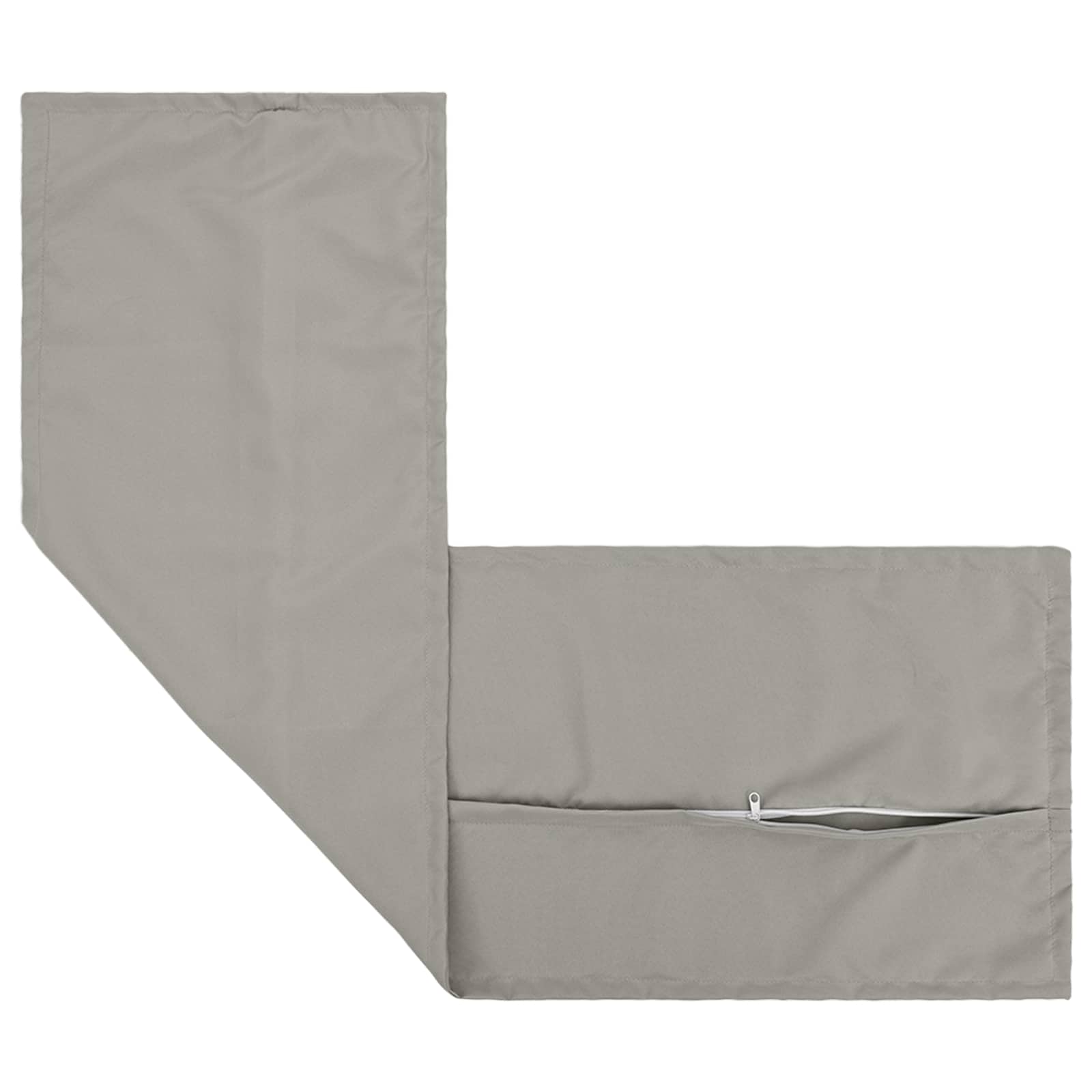 Párna huzat houten szürke 40 x 145 cm poliészter