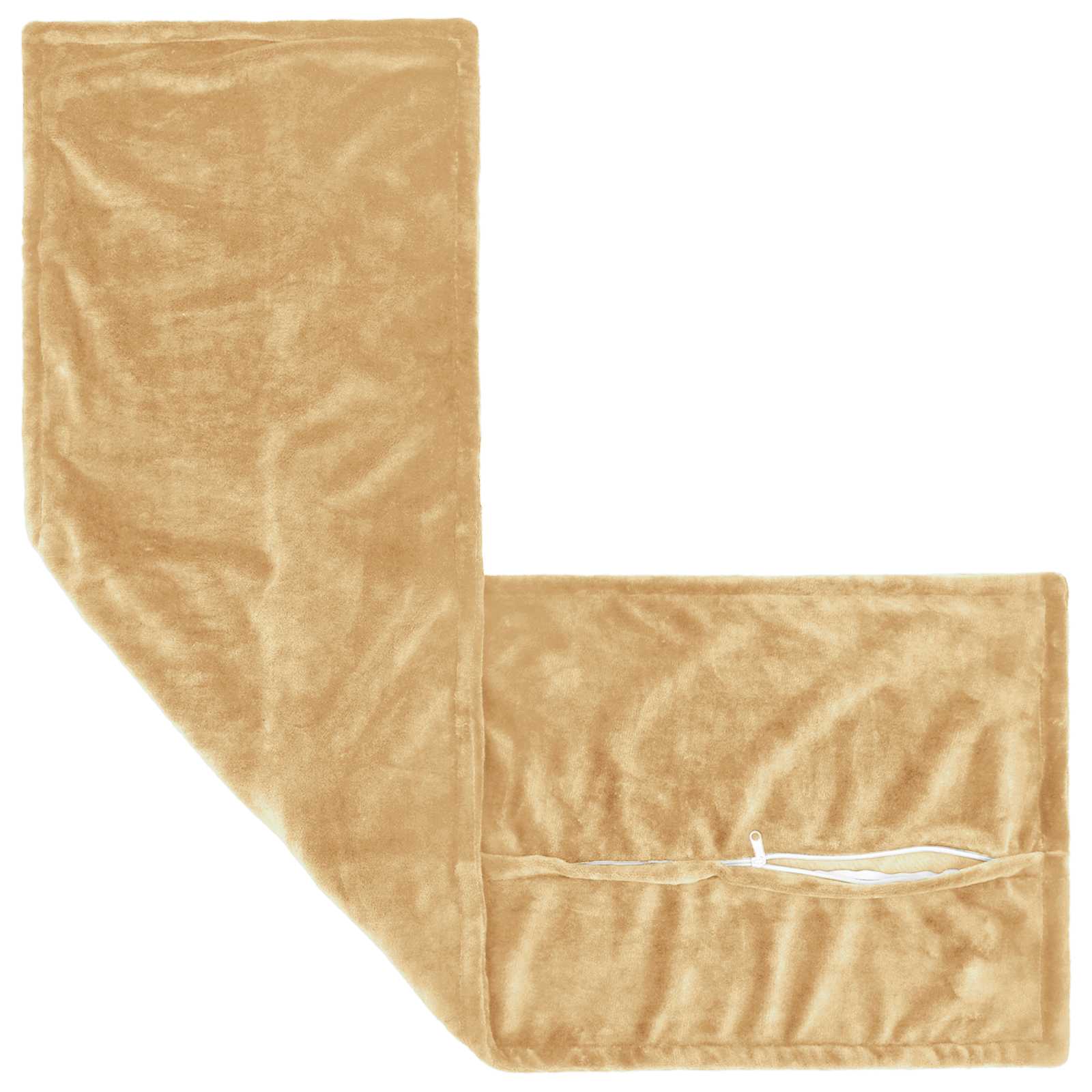 Párna huzat 2 db houten tópszínű 40 x 145 cm flanell