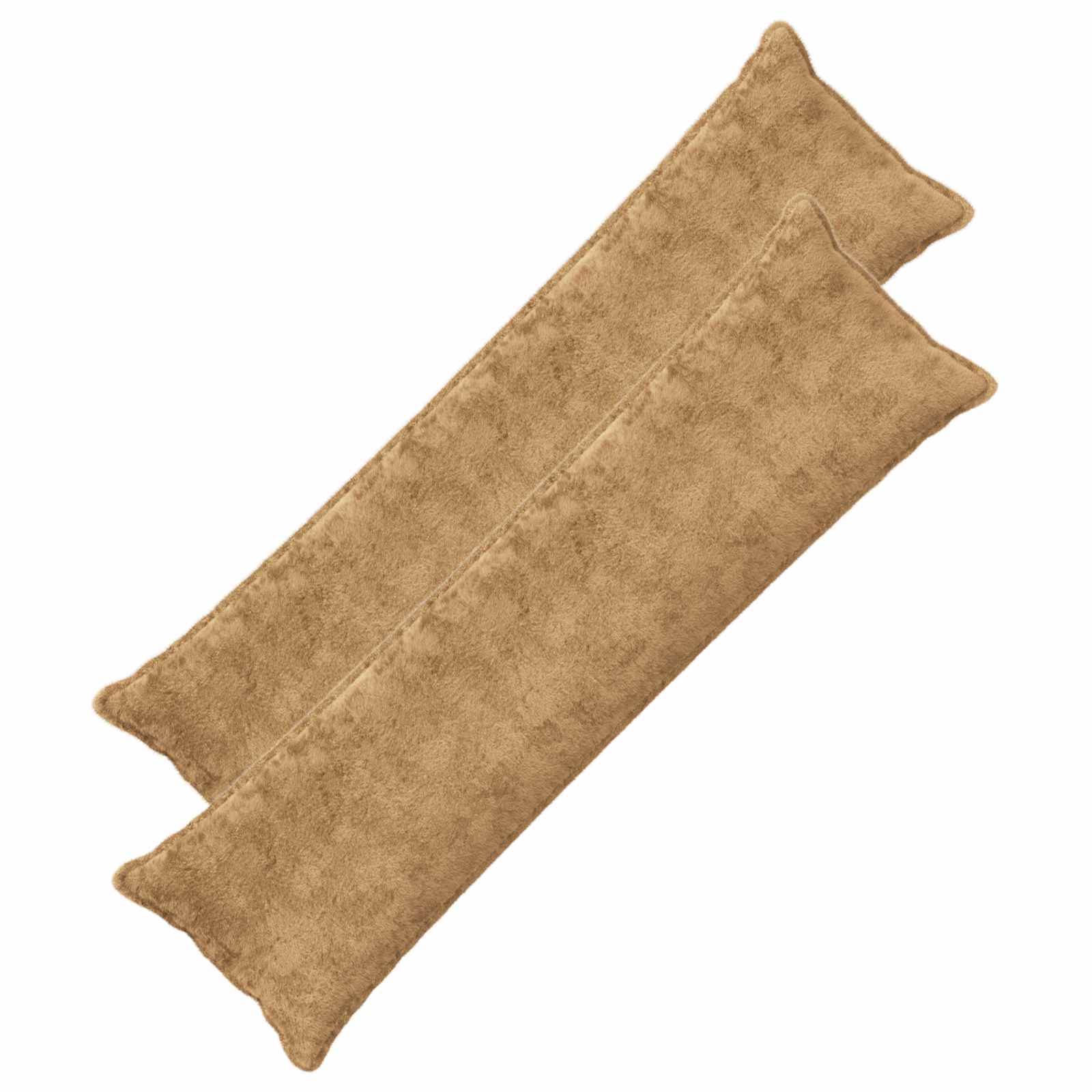 Párna huzat 2 db houten tópszínű 40 x 145 cm műnyúl szőr