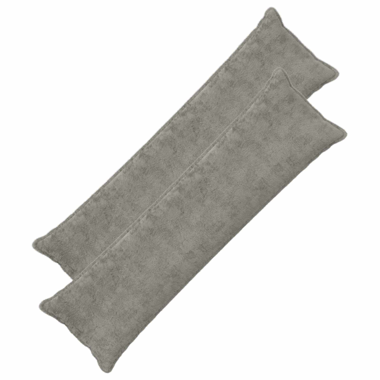 Párna huzat 2 db houten világosszürke 40 x 145 cm műnyúl szőr