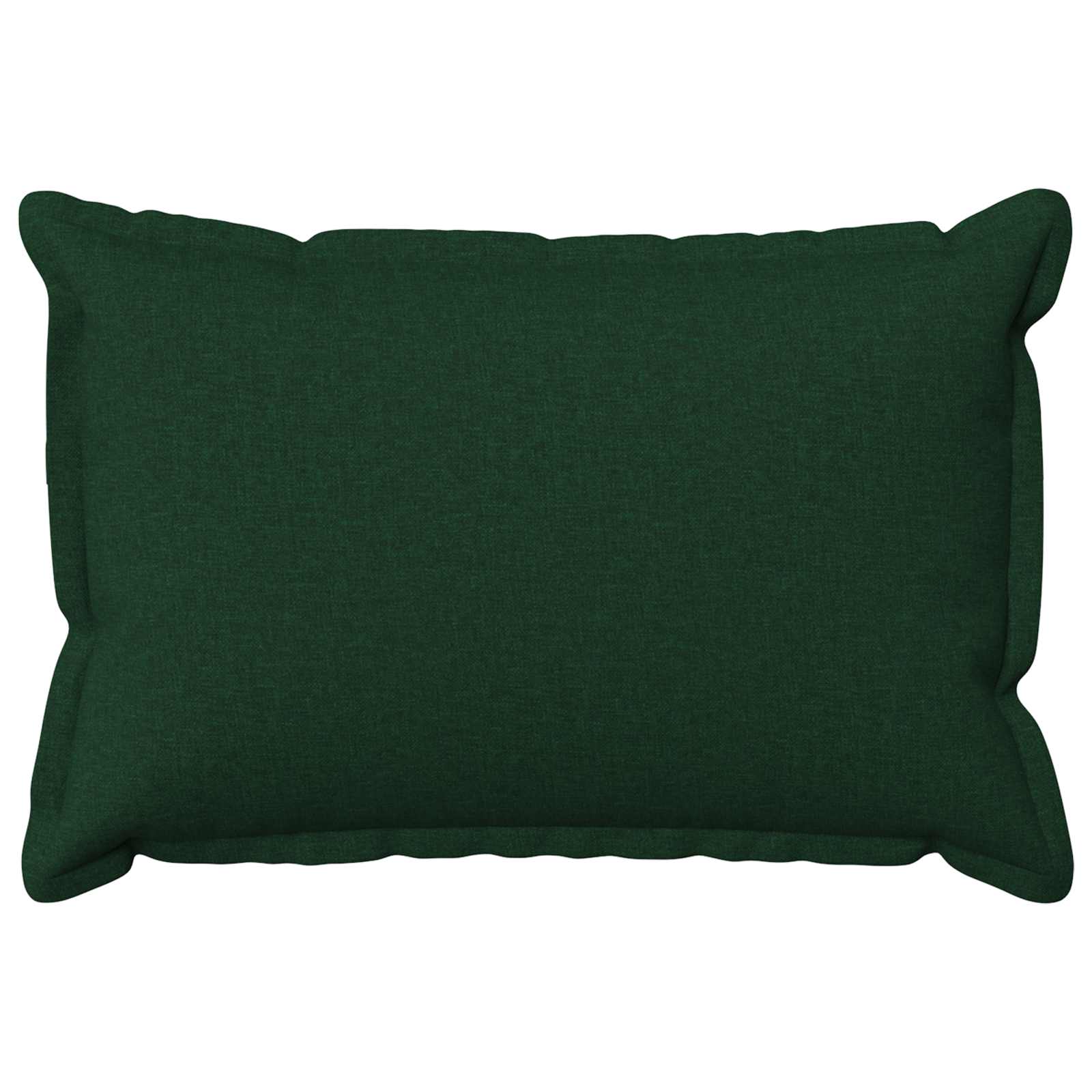 Párna huzat 6 pcs houten sötétzöld 40 x 60 cm műlenszövet
