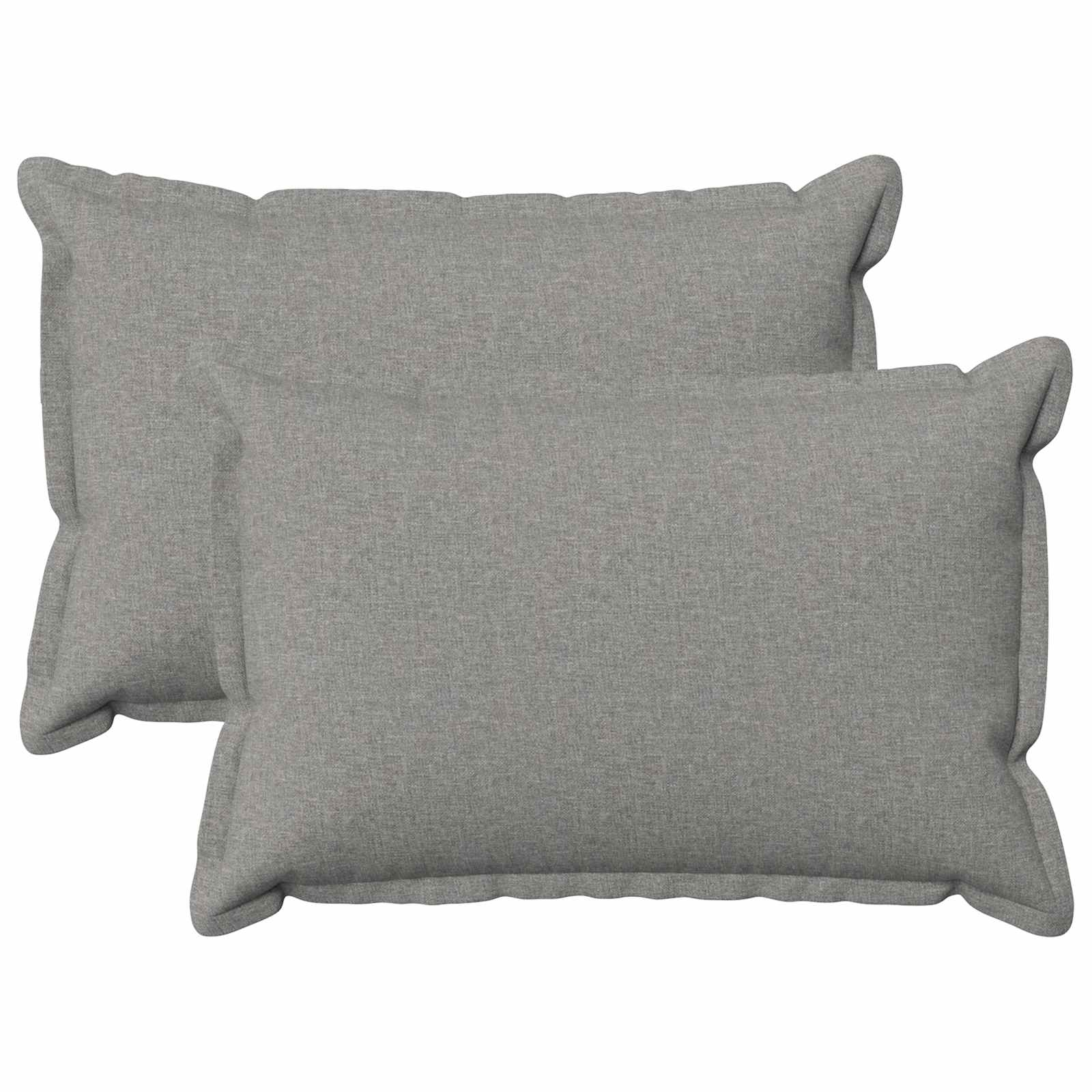 Párna huzat 2 pcs houten felhőszürke 40 x 60 cm műlenszövet