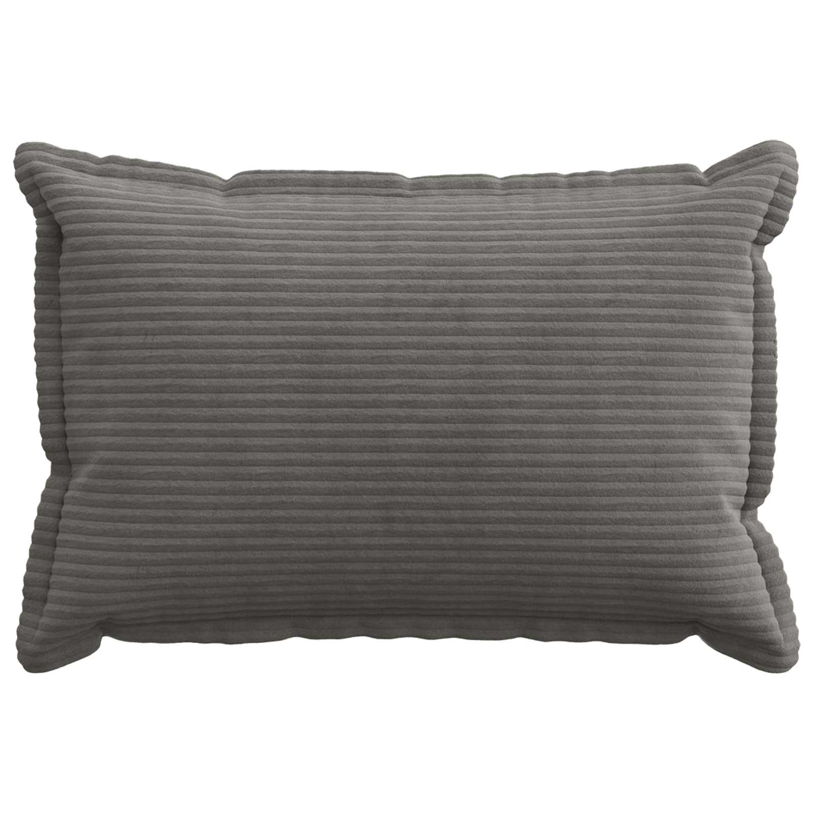 Párna huzat 6 db houten sötétszürke 40 x 60 cm cord