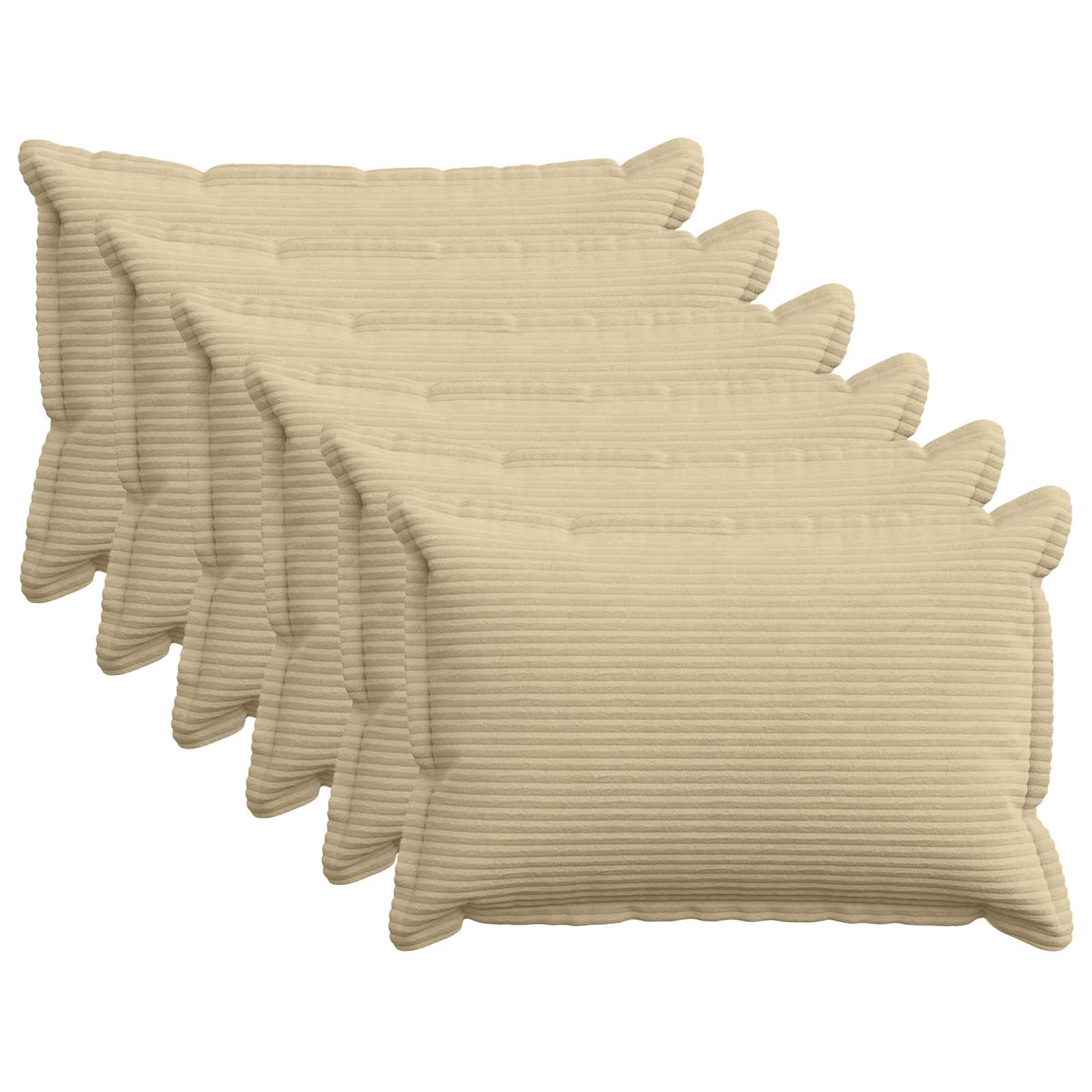 Párna huzat 6 db houten világos zöld szürke 40 x 60 cm cord