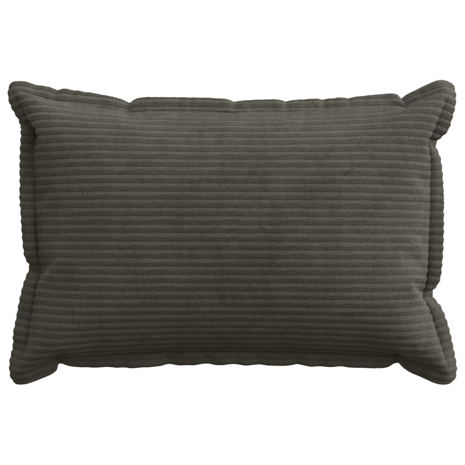 Párna huzat 2 db houten antracitszürke 40 x 60 cm cord