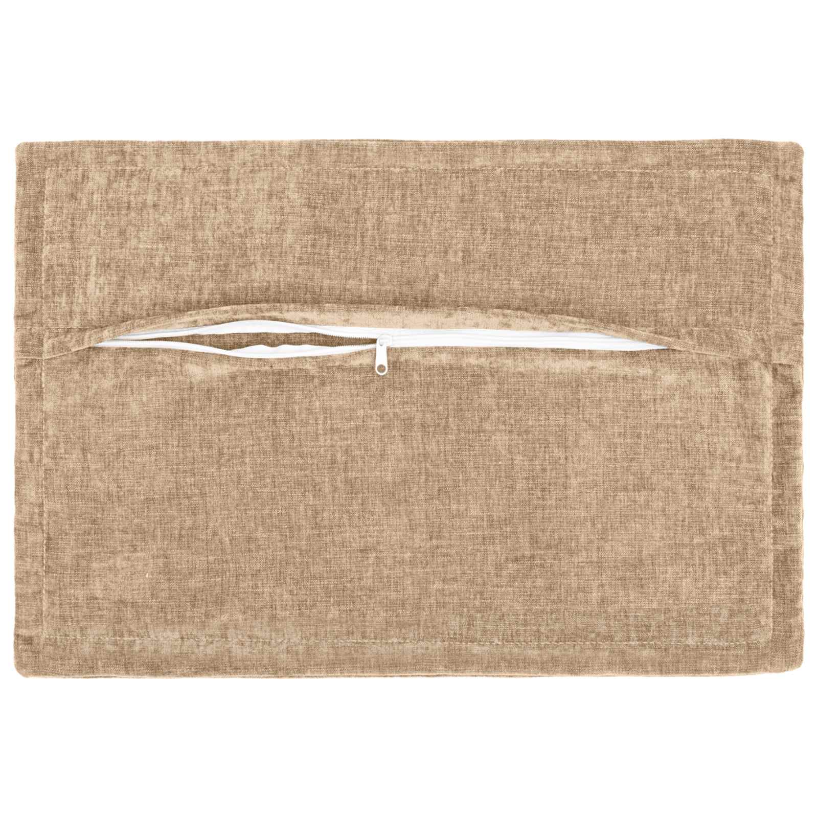 Párna huzat 2 db houten tópszínű 40 x 60 cm chenille szövet