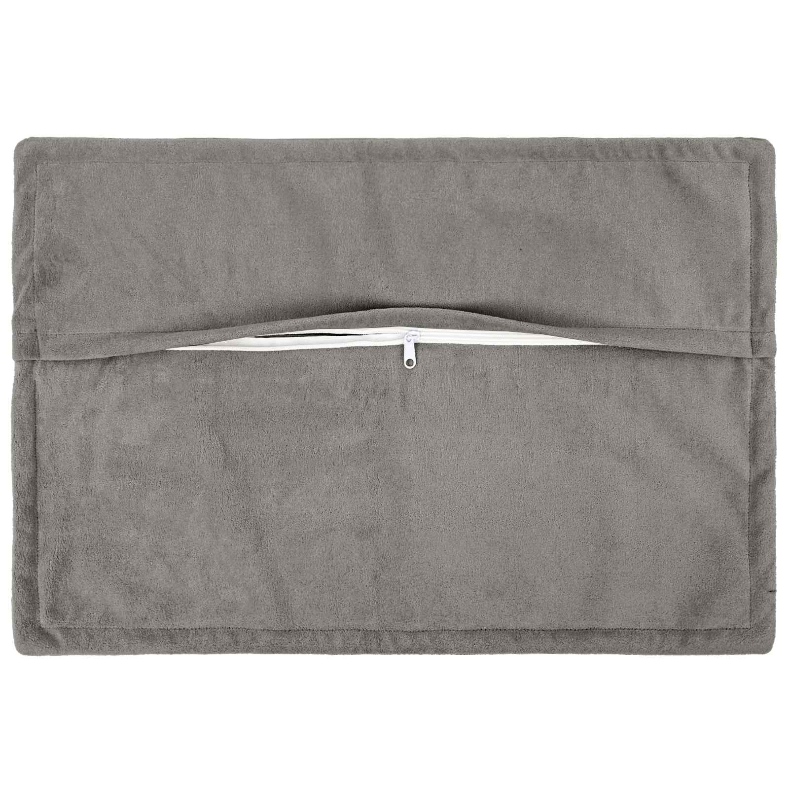Párna huzat 2 pcs houten világosszürke 40 x 60 cm