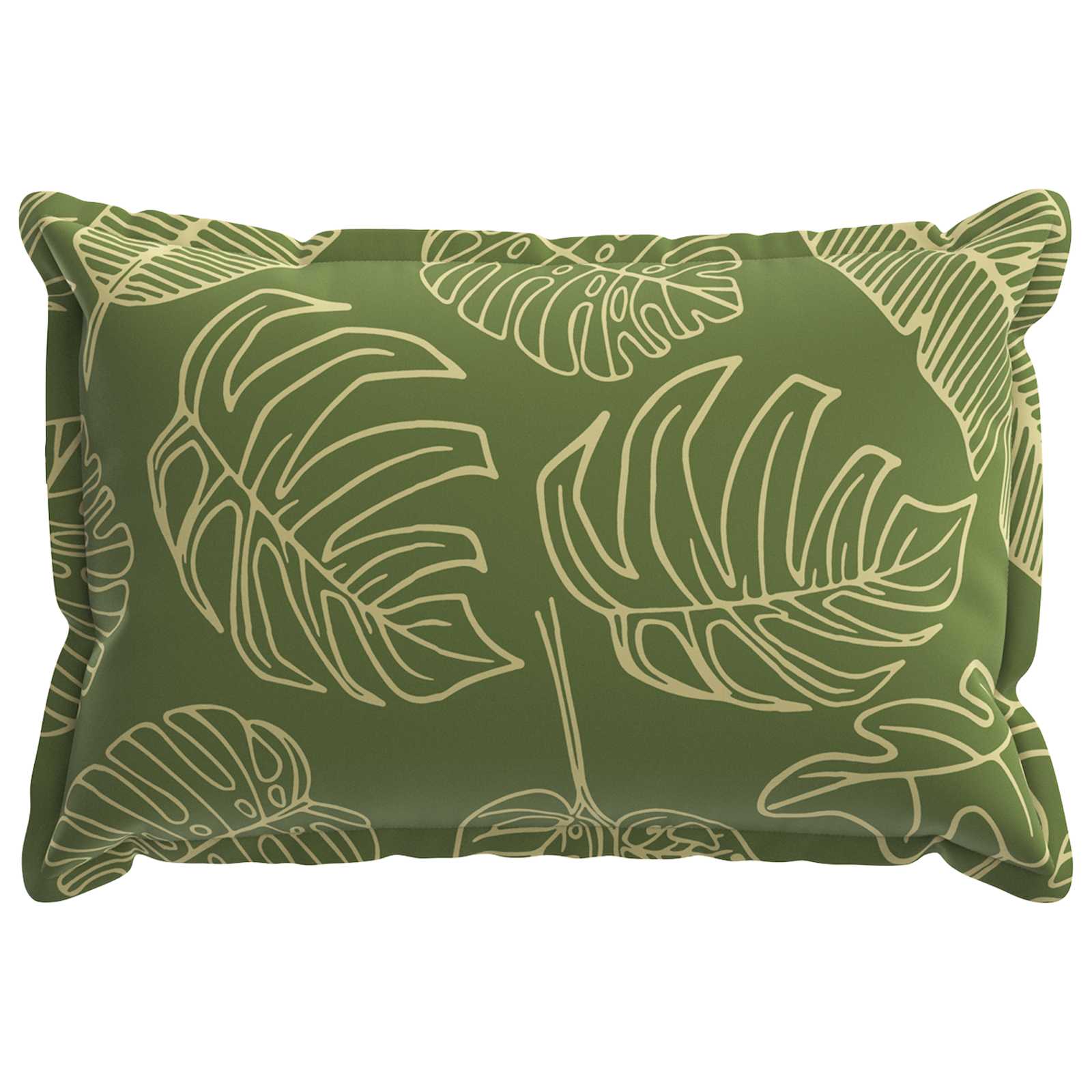 Párna huzat 6 db houten levélminta 40 x 60 cm poliészter