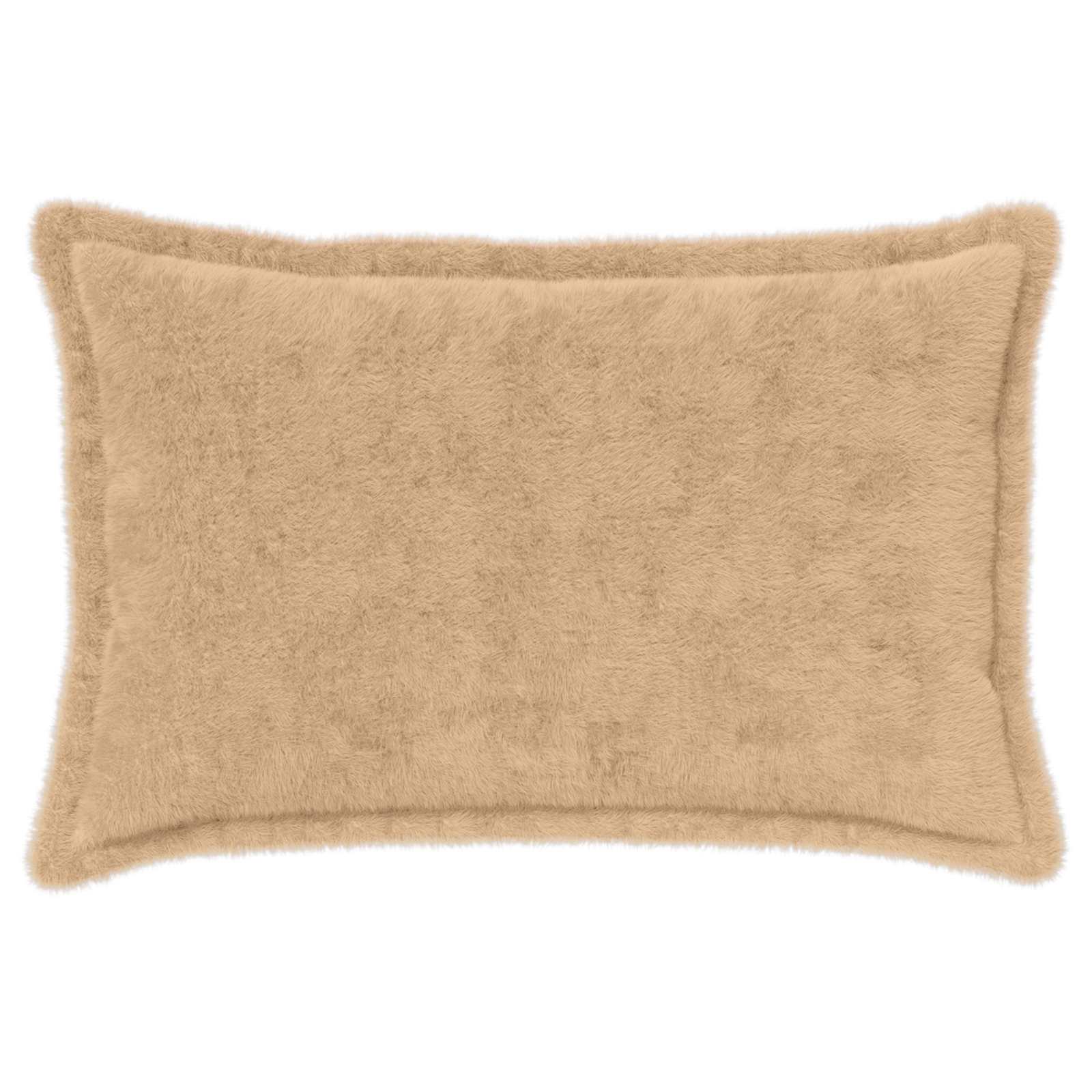 Párna huzat 6 db houten krémszínű 40 x 60 cm műnyúl szőr