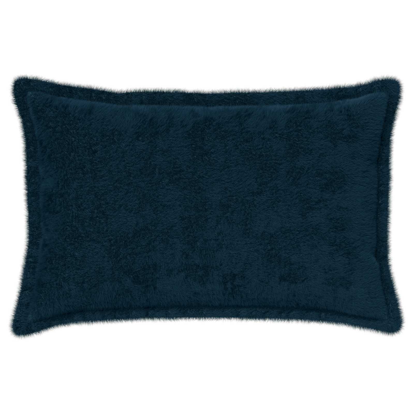 Párna huzat 6 db houten sötétkék 40 x 60 cm műnyúl szőr
