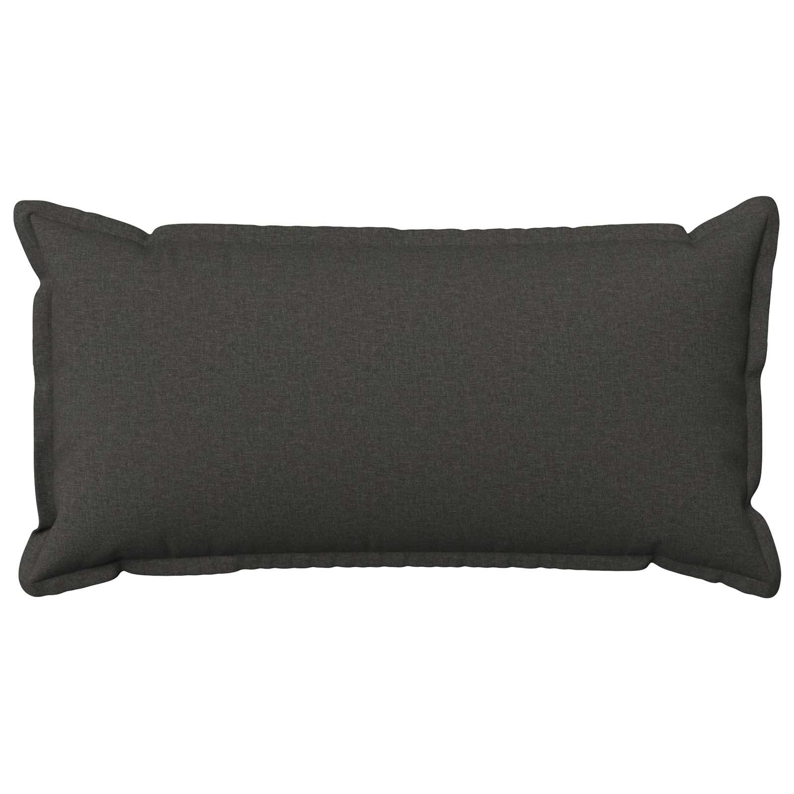 Párna huzat 2 db houten sötétszürke 40 x 70 cm műlenszövet