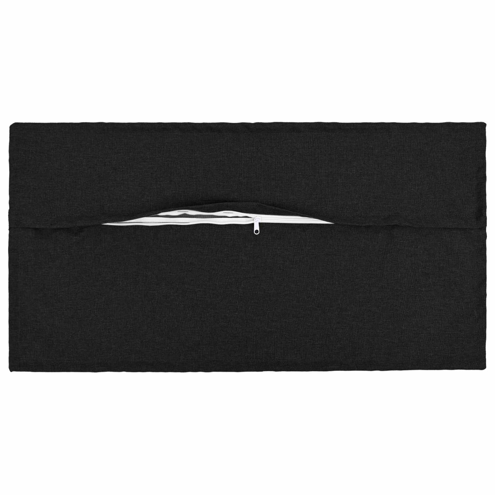 Párna huzat 2 pcs houten fekete 40 x 70 cm műlenszövet