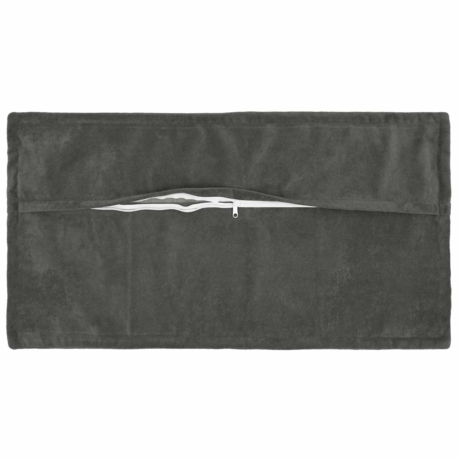 Párna huzat 6 pcs houten antracitszürke 40 x 70 cm