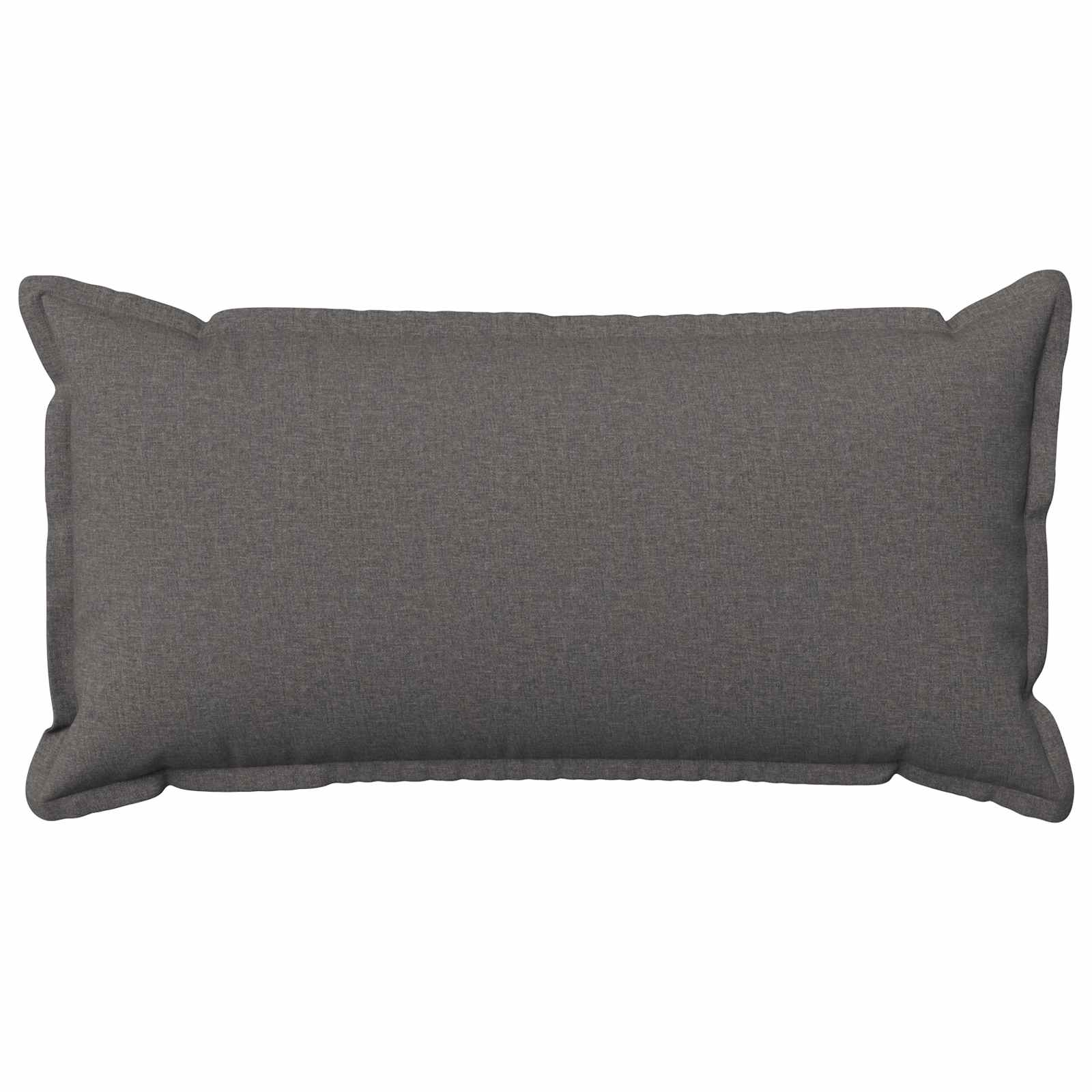Párna huzat 6 pcs houten világosszürke 40 x 80 cm műlenszövet