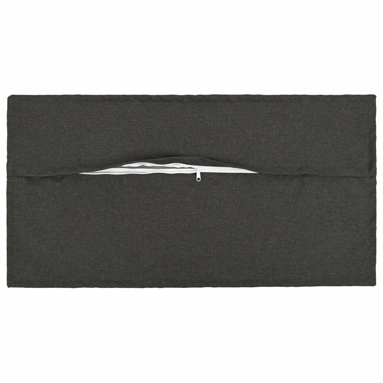 Párna huzat 6 pcs houten sötétszürke 40 x 80 cm műlenszövet