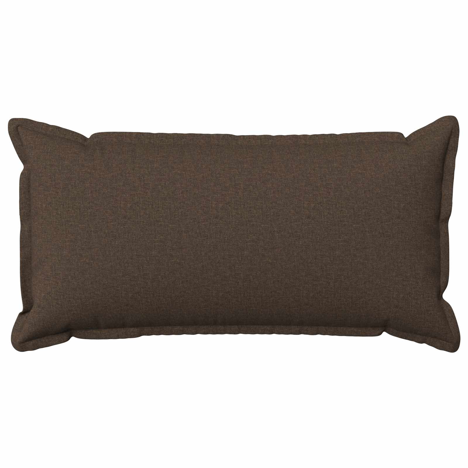 Párna huzat 6 pcs houten tópszínű 40 x 80 cm műlenszövet
