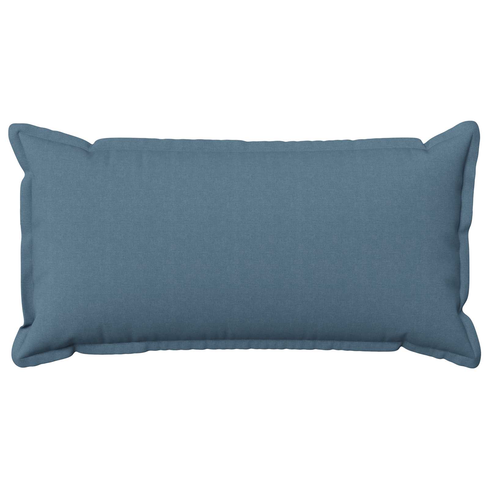 Párna huzat 2 pcs houten farmerkék 40 x 80 cm műlenszövet