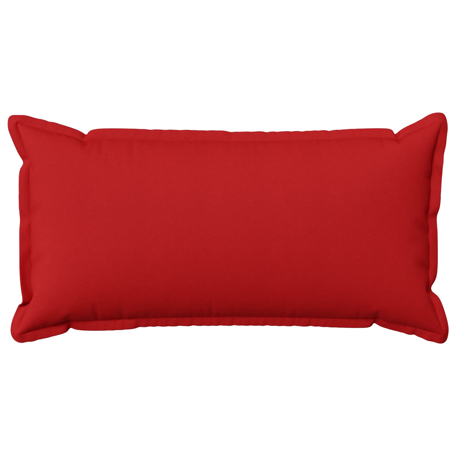 Párna huzat 6 pcs houten piros 40 x 80 cm műlenszövet
