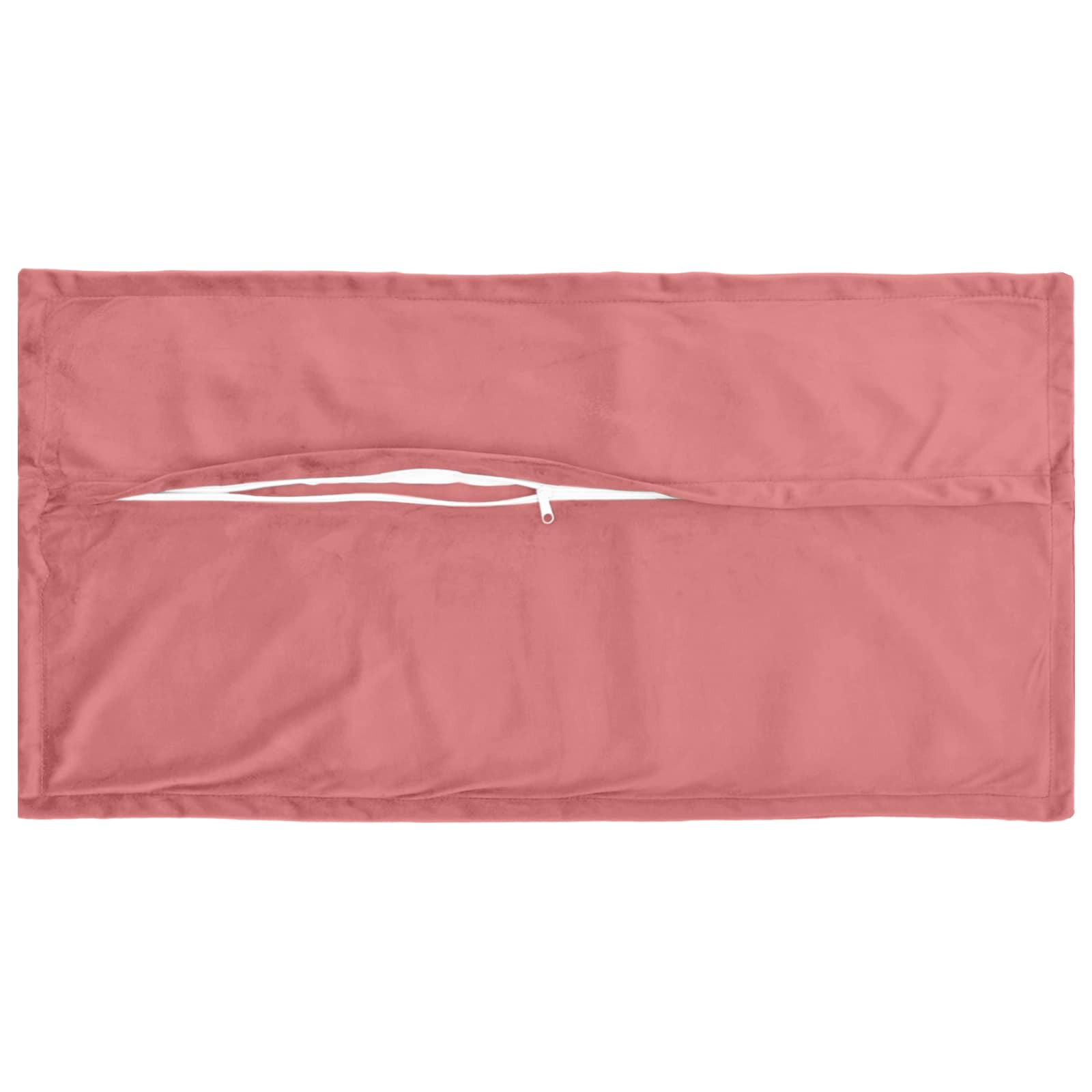 Párna huzat 6 pcs houten rózsaszín 40 x 80 cm bársony
