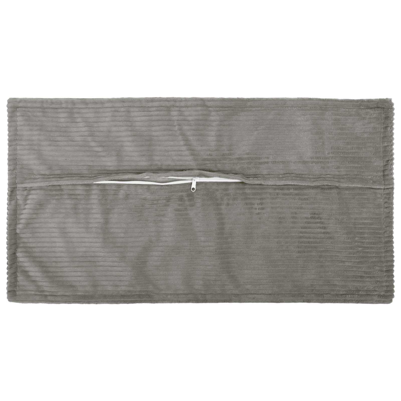Párna huzat 6 db houten világosszürke 40 x 80 cm cord