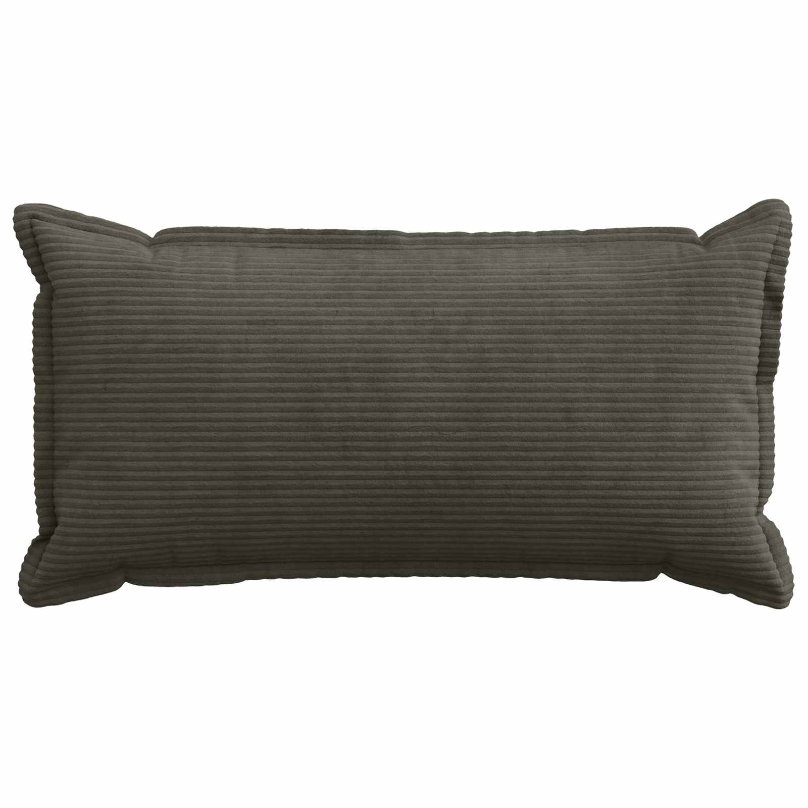 Párna huzat 2 db houten antracitszürke 40 x 80 cm cord