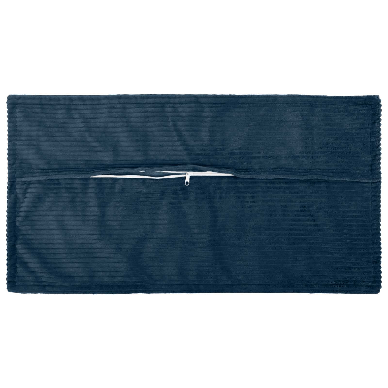 Párna huzat 2 db houten sötétkék 40 x 80 cm cord