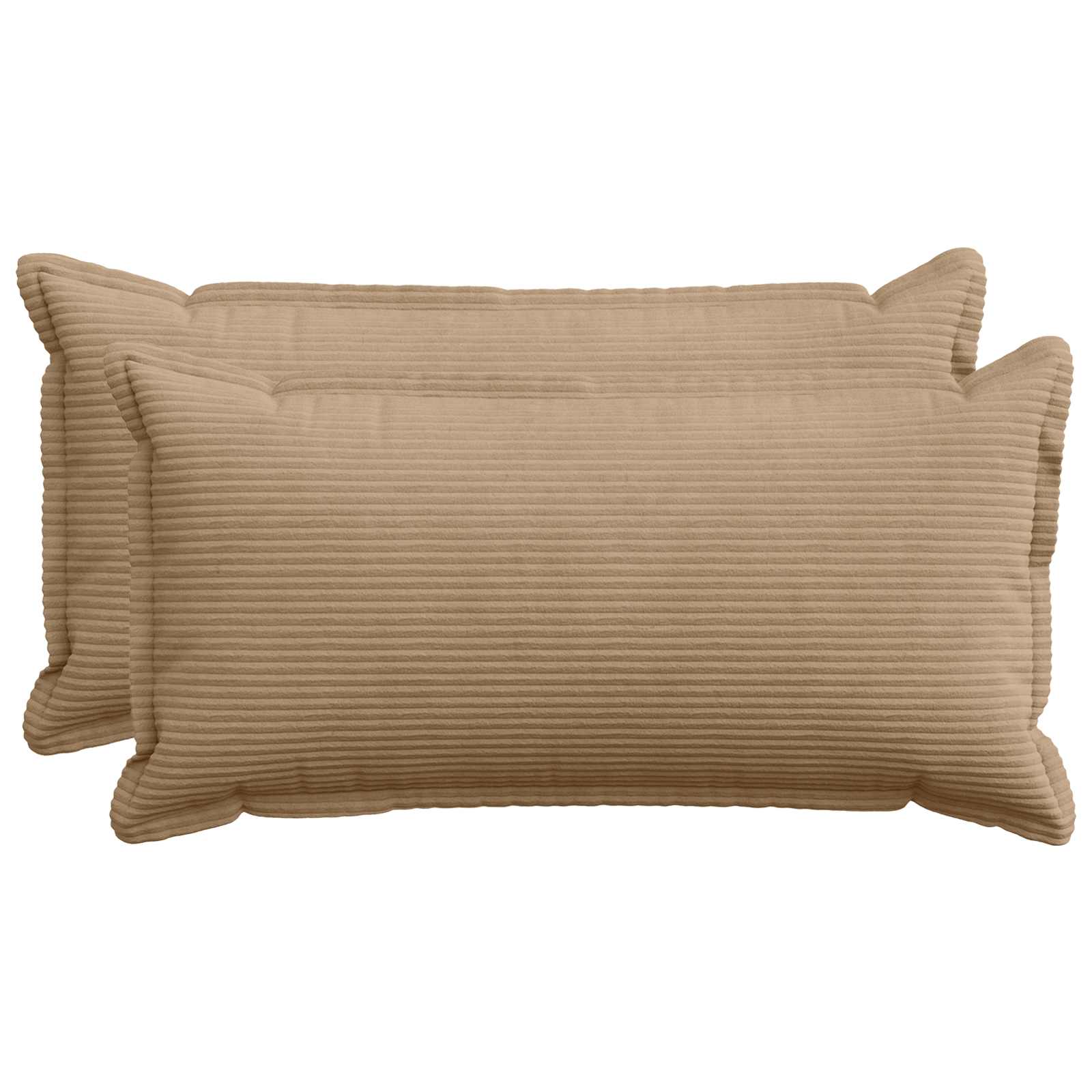 Párna huzat 2 db houten barna 40 x 80 cm cord
