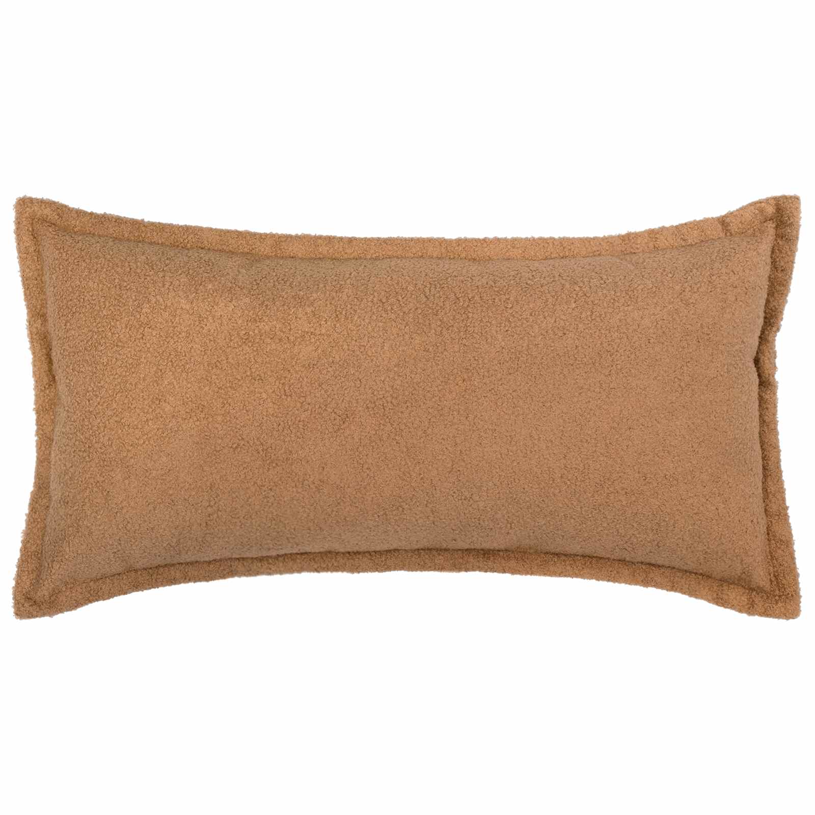 Párna huzat 6 pcs houten bézs 40 x 80 cm bouclé