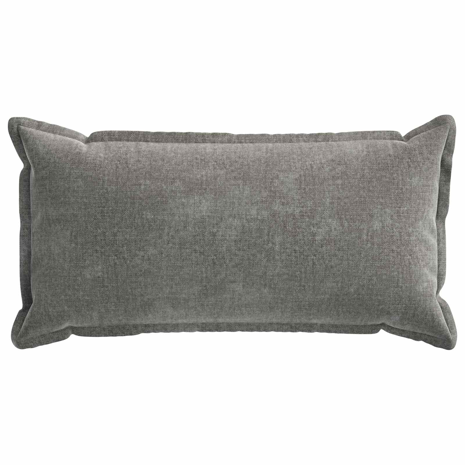 Párna huzat 6 db houten sötétszürke 40 x 80 cm chenille szövet