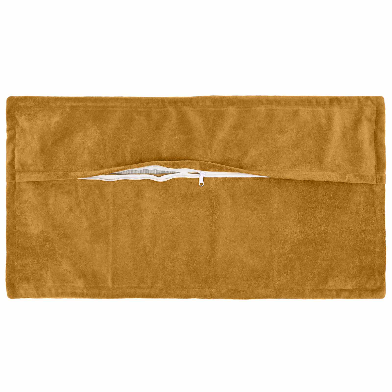 Párna huzat 6 pcs houten sárga 40 x 80 cm mikroszálas plüss