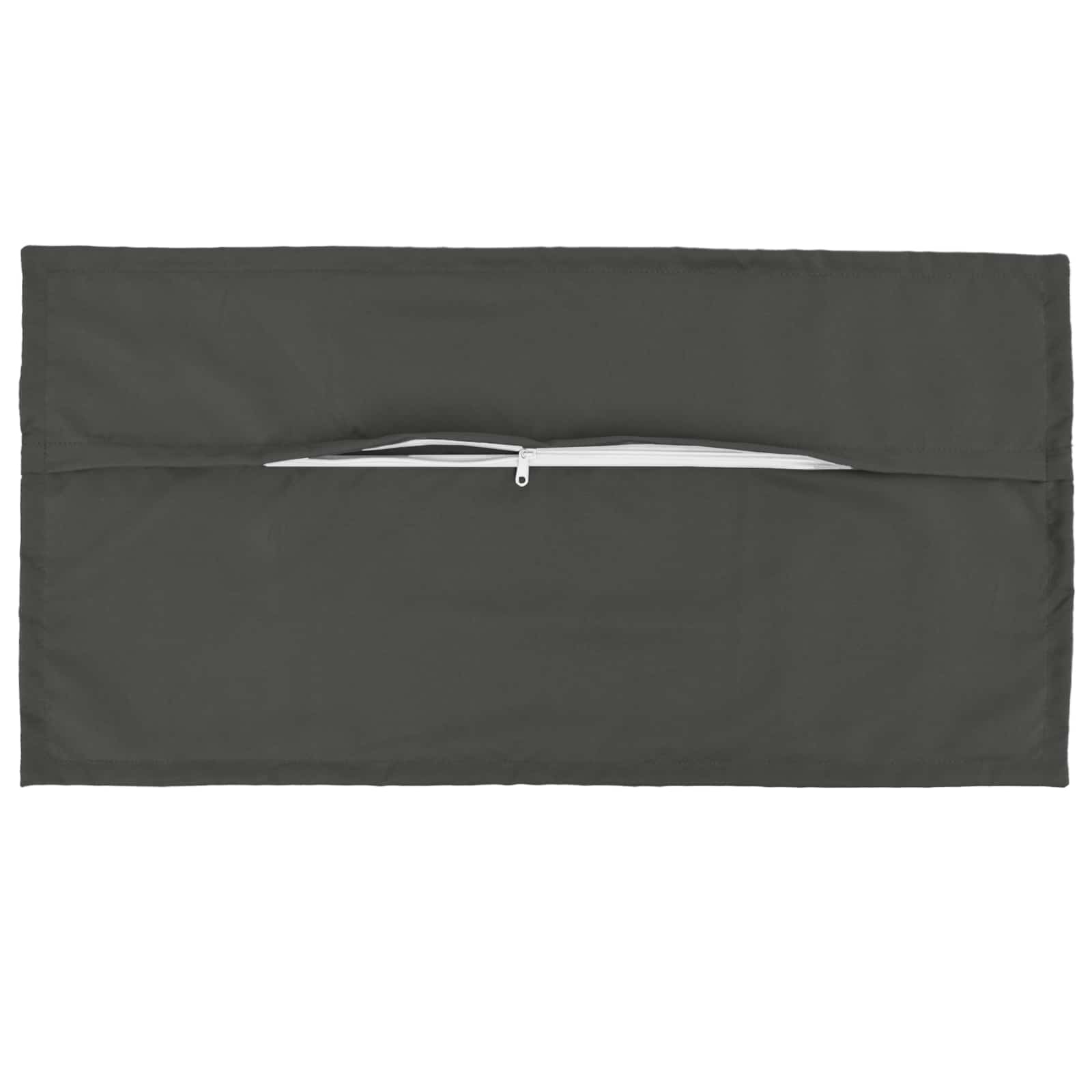 Párna huzat 2 db houten antracitszürke 40 x 80 cm poliészter