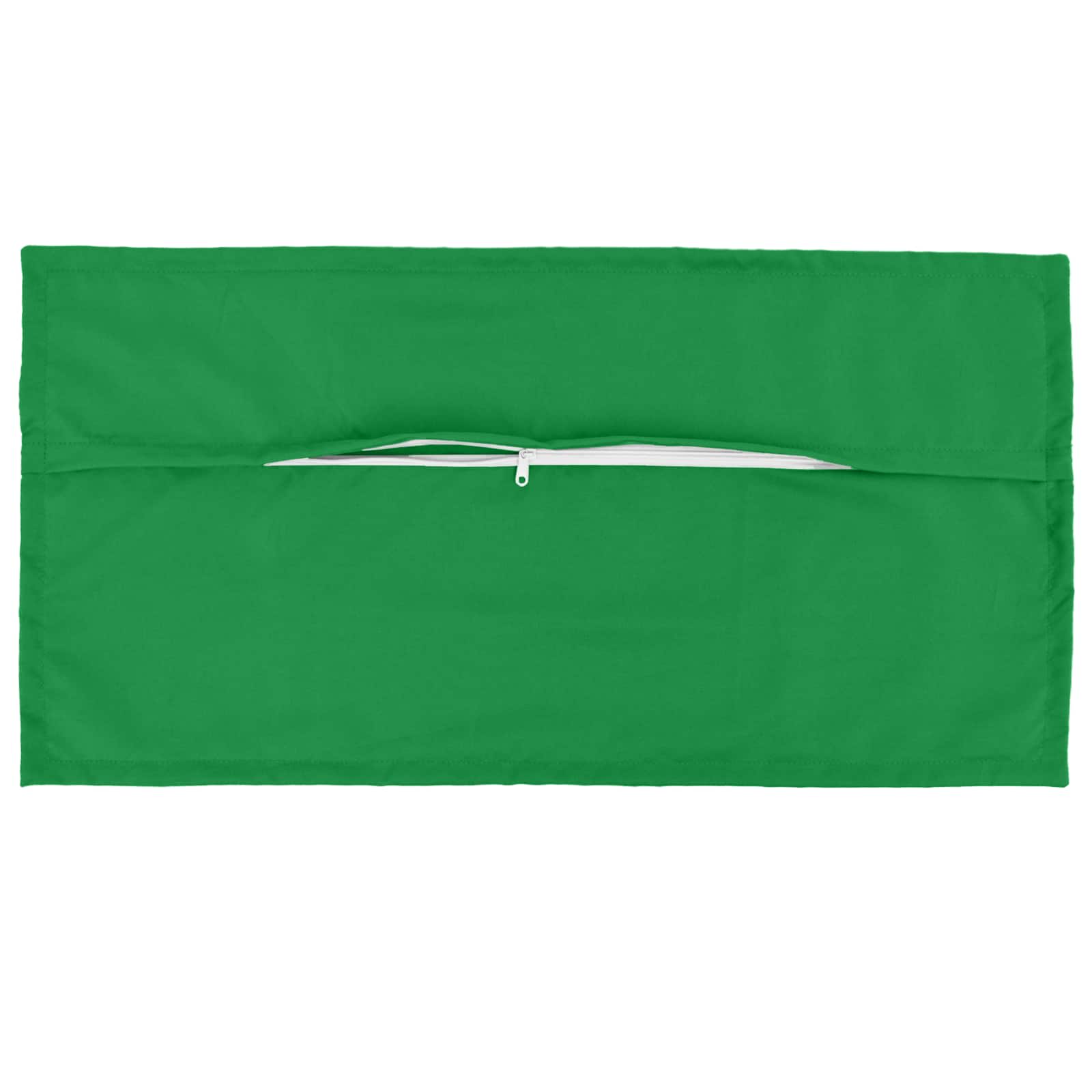 Párna huzat 6 db houten zöld 40 x 80 cm poliészter