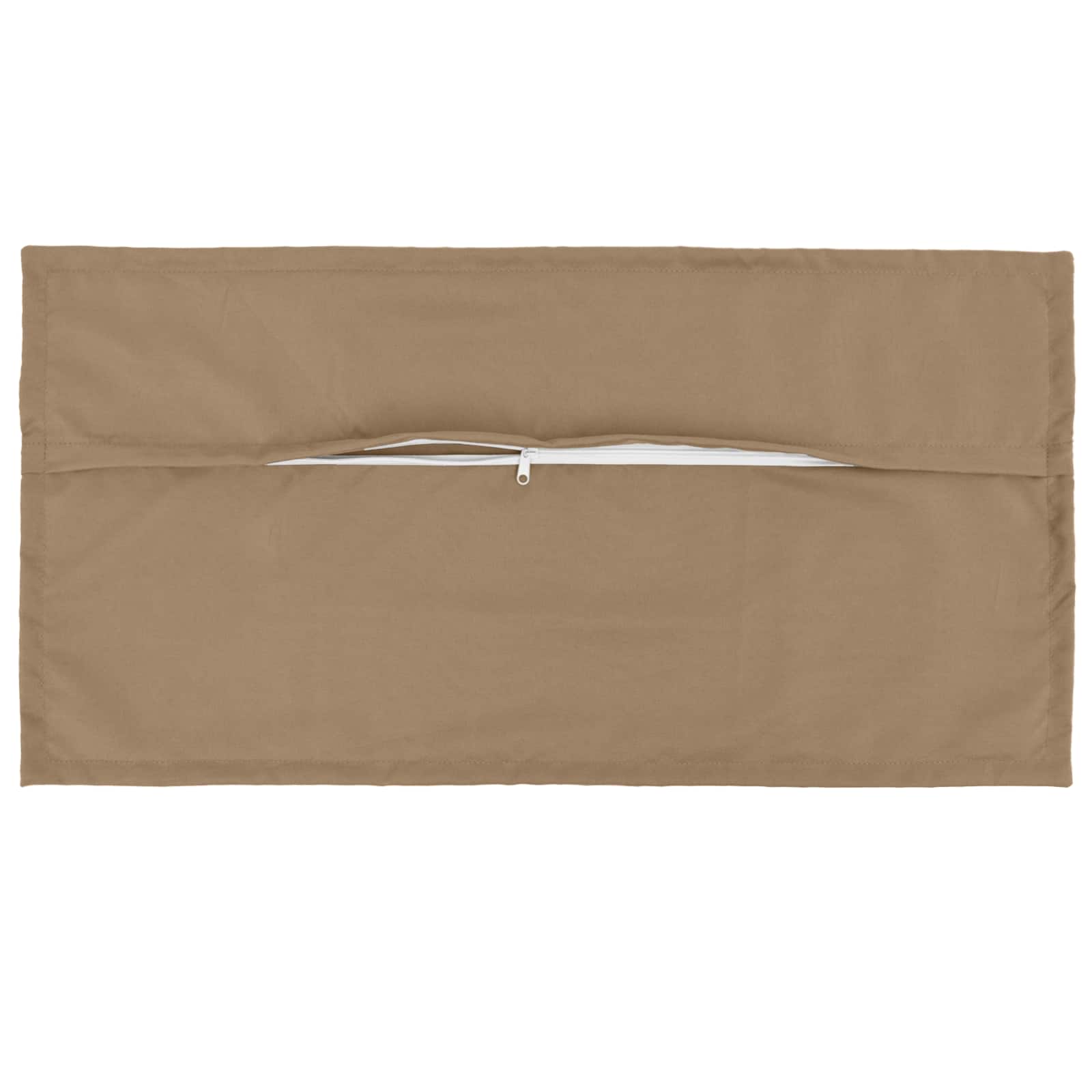 Párna huzat 6 db houten tópszínű 40 x 80 cm poliészter