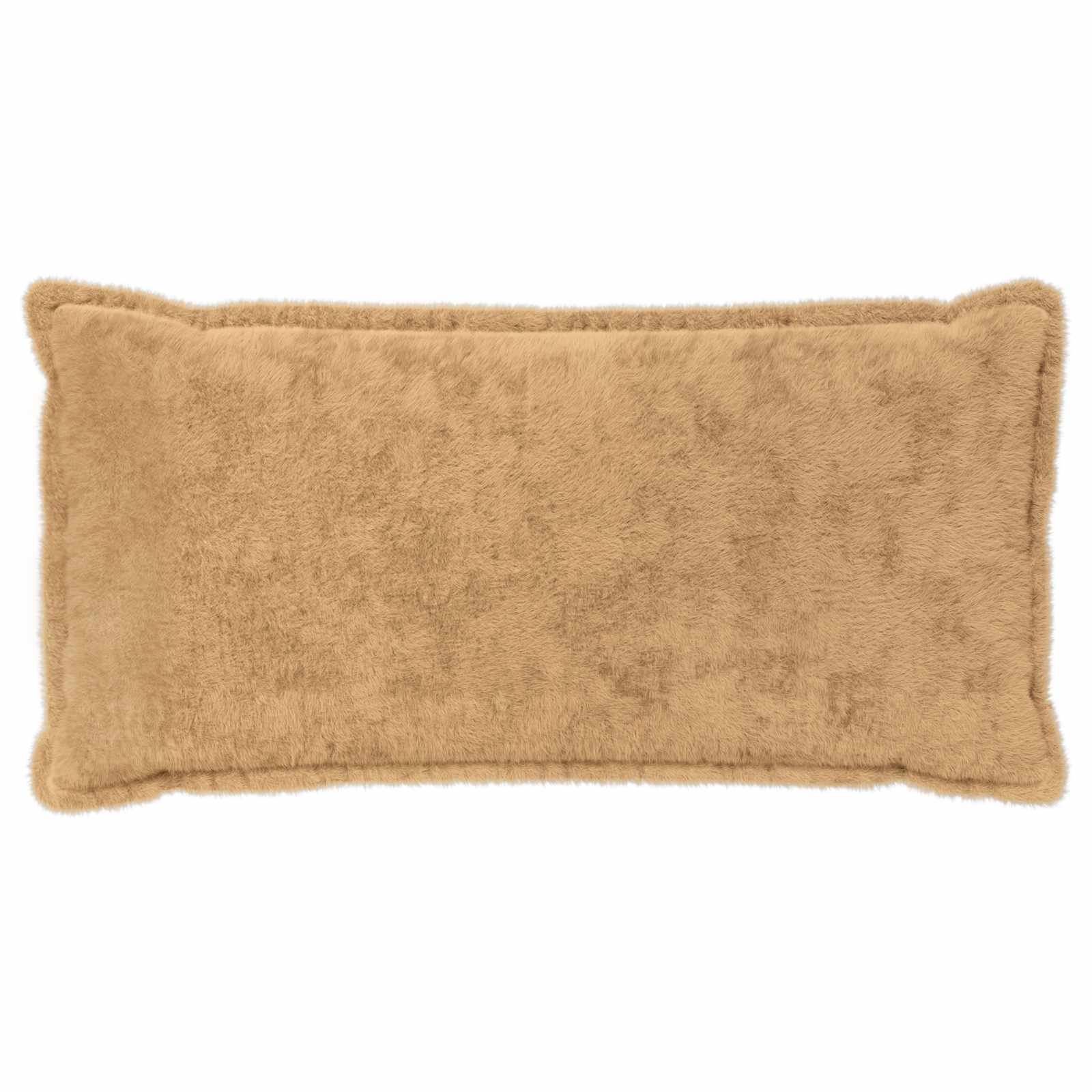 Párna huzat 6 db houten tópszínű 40 x 80 cm műnyúl szőr