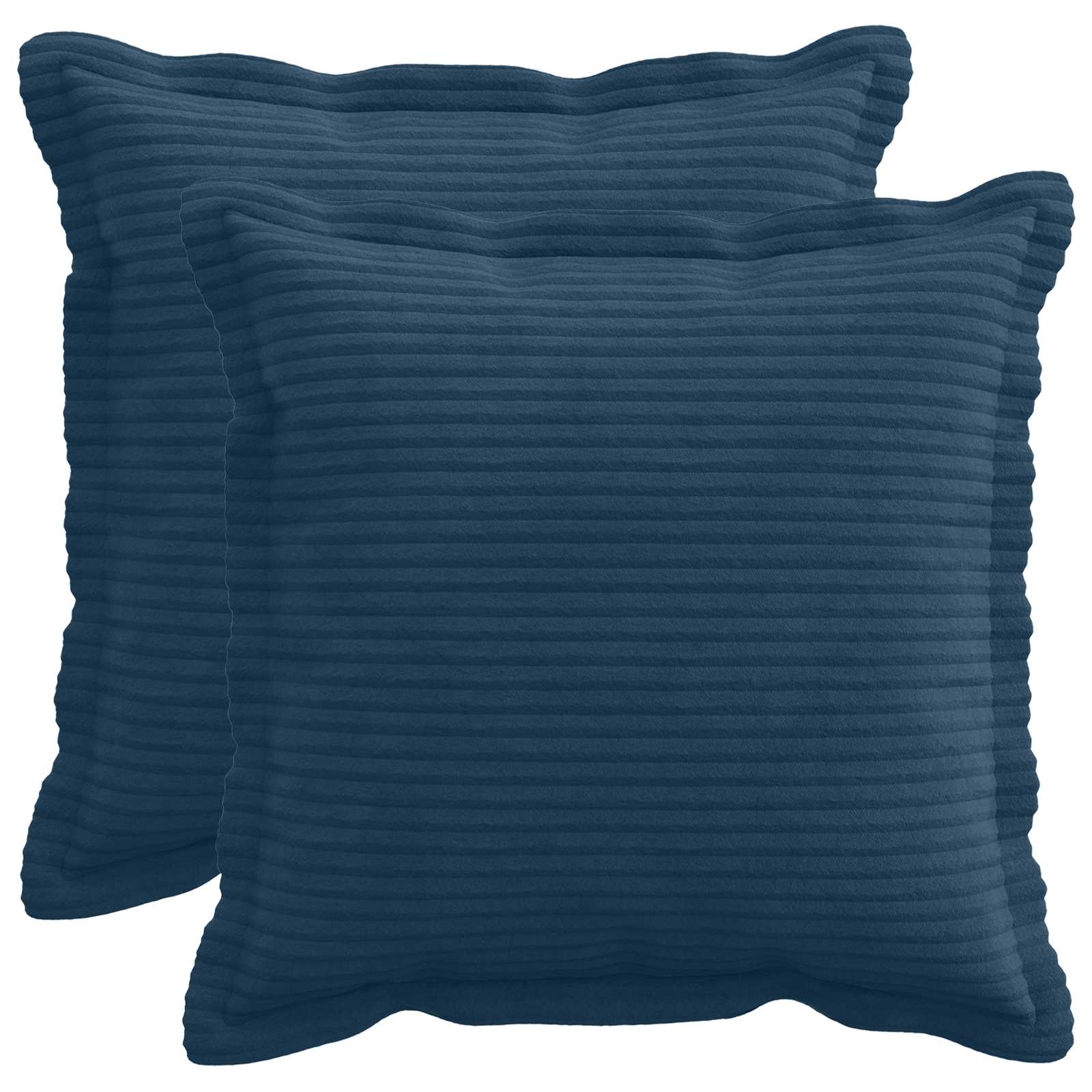 Párna huzat 2 db houten sötétkék 45 x 45 cm cord