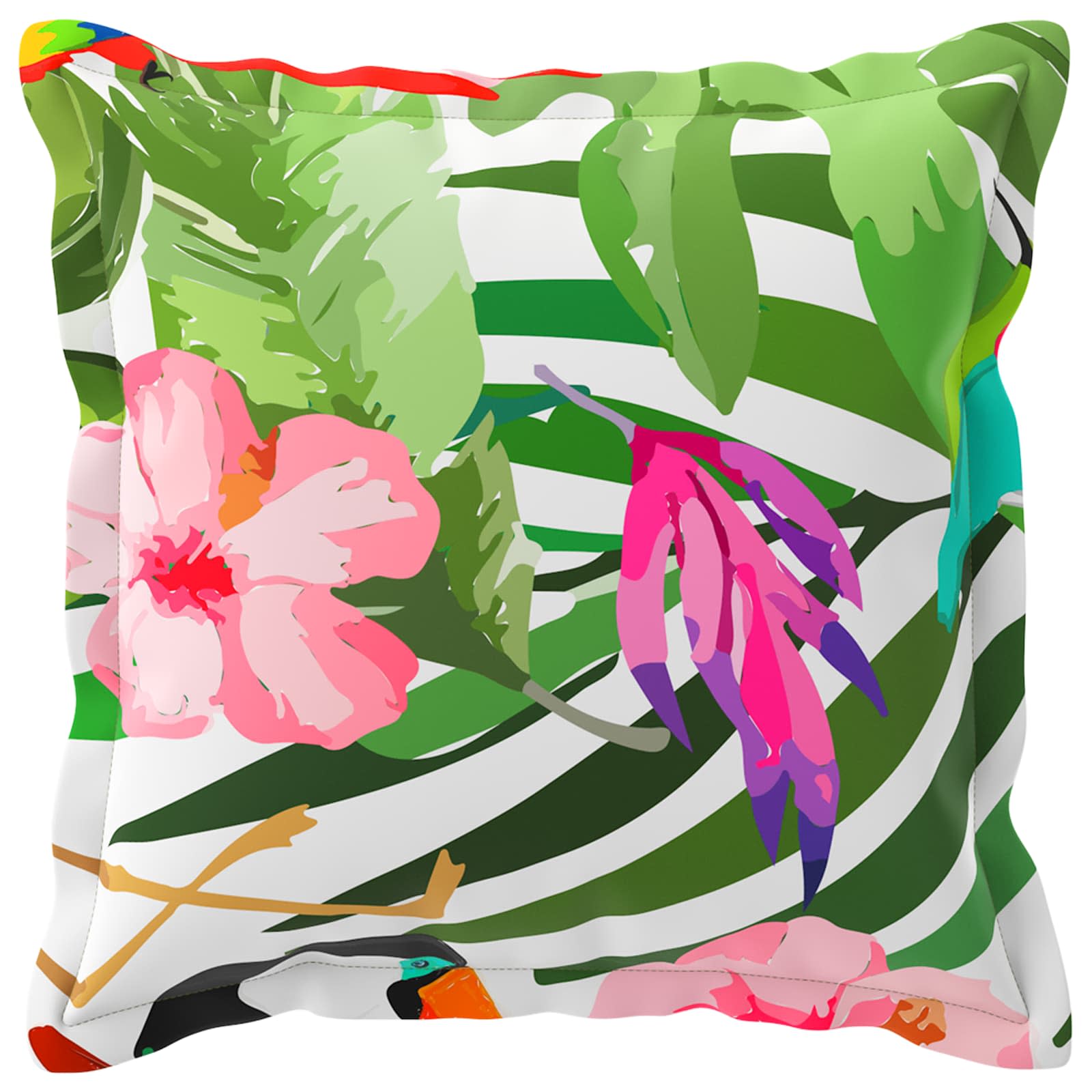 Párna huzat 12 db houten fekete 45 x 45 cm poliészter