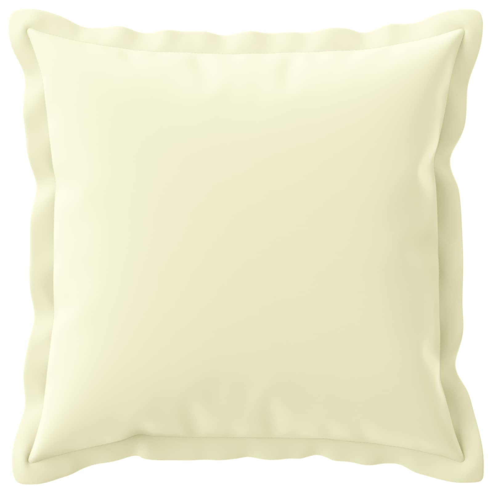 Párna huzat 12 db houten krémszínű 45 x 45 cm poliészter