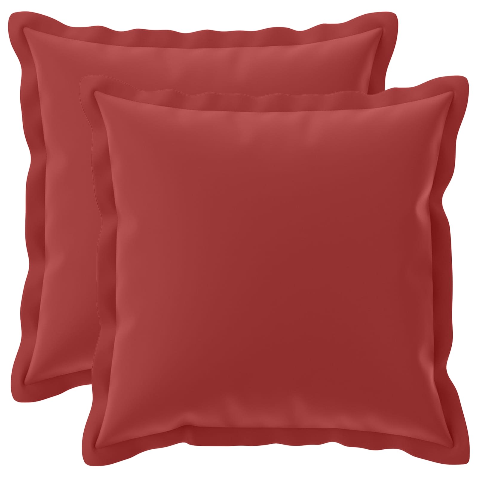 Párna huzat 2 db houten bordó 45 x 45 cm poliészter
