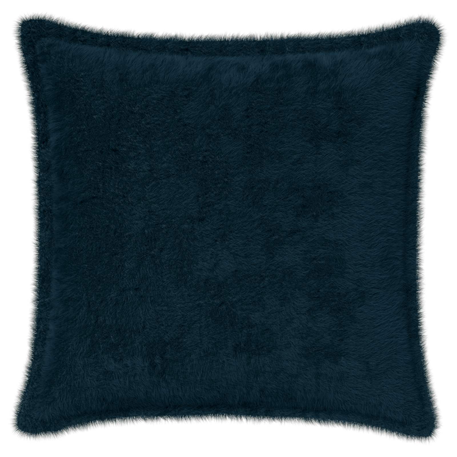 Párna huzat 2 db houten sötétkék 45 x 45 cm műnyúl szőr