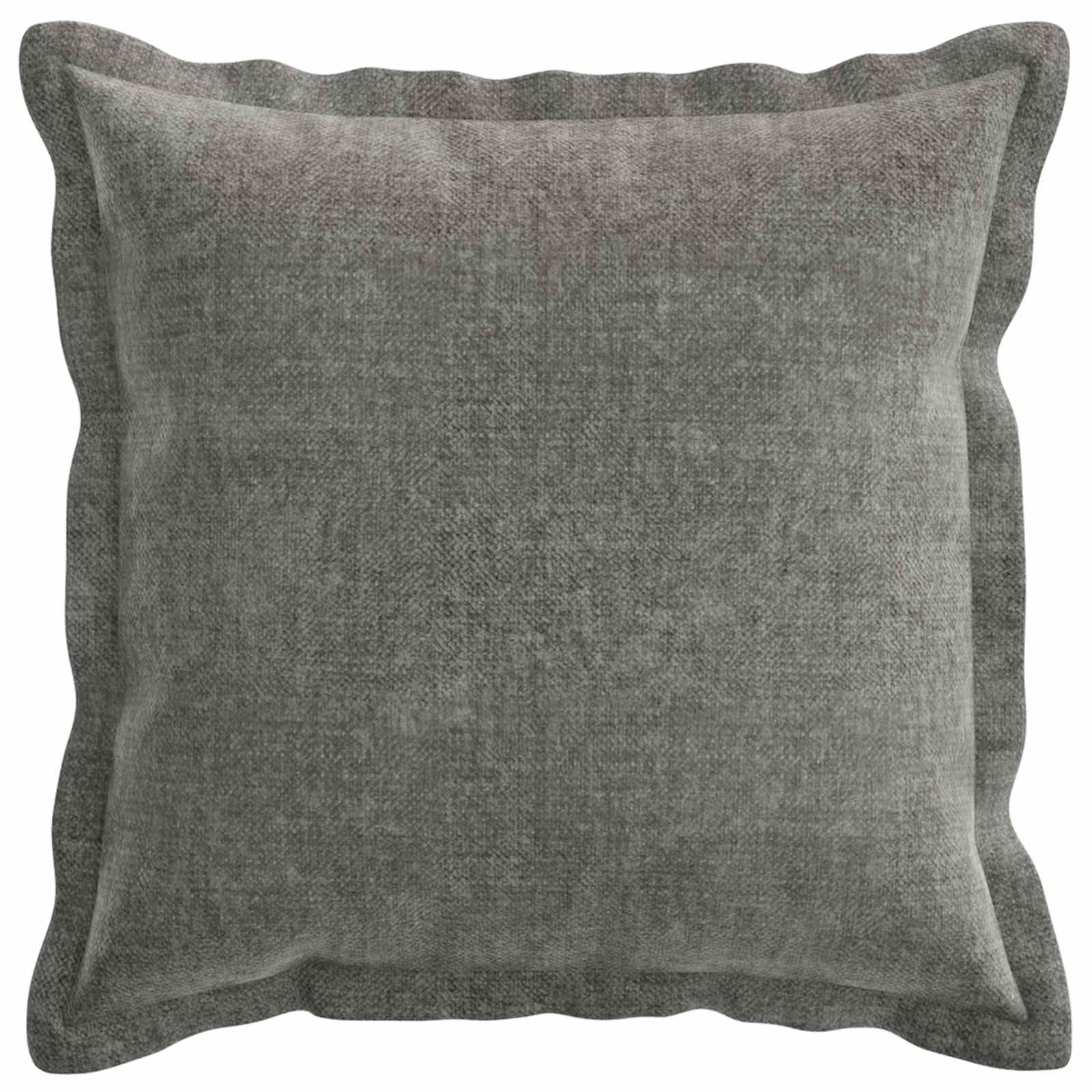 Párna huzat 2 pcs houten sötétszürke 50 x 50 cm chenille szövet