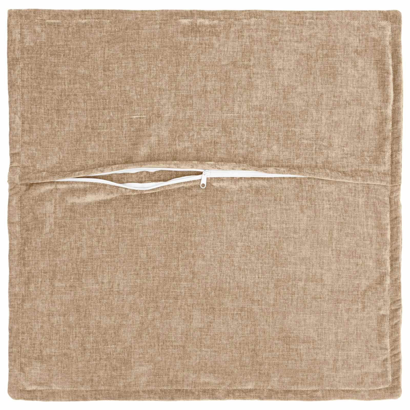 Párna huzat 6 db houten tópszínű 50 x 50 cm chenille szövet