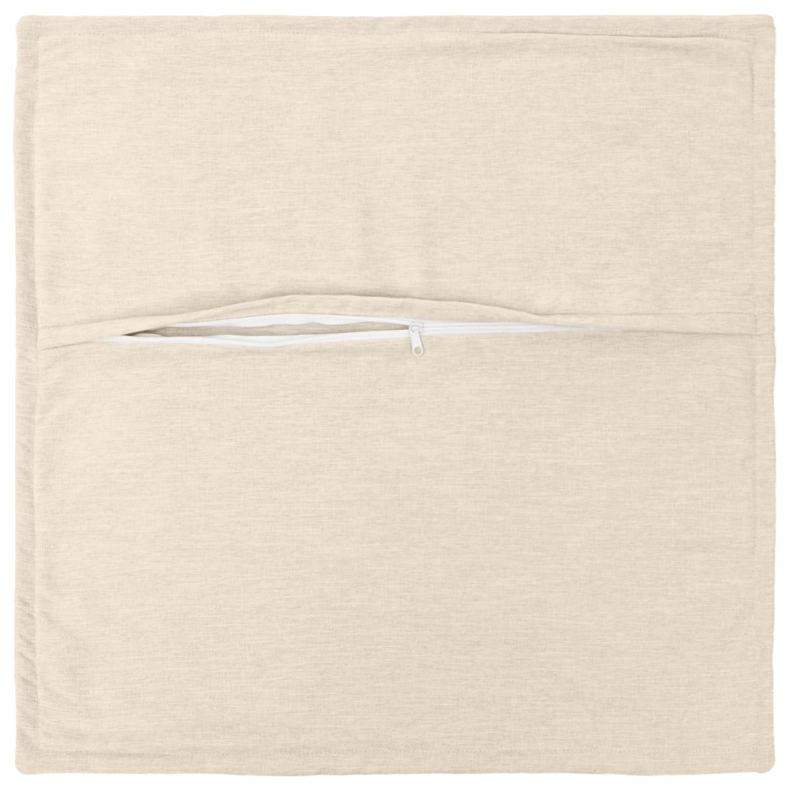Párna huzat 2 db houten krémszínű 50 x 50 cm chenille szövet