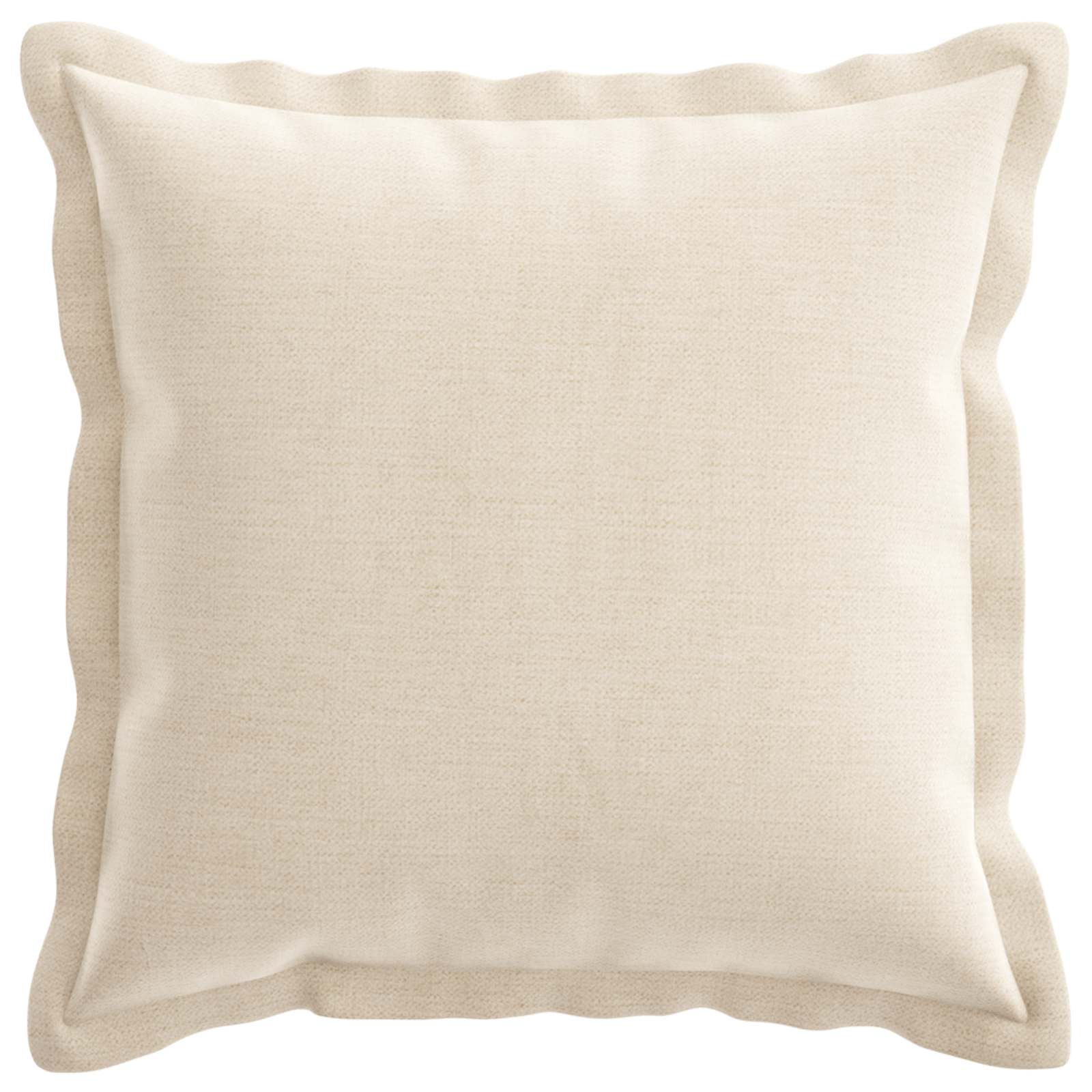Párna huzat 2 db houten krémszínű 50 x 50 cm chenille szövet