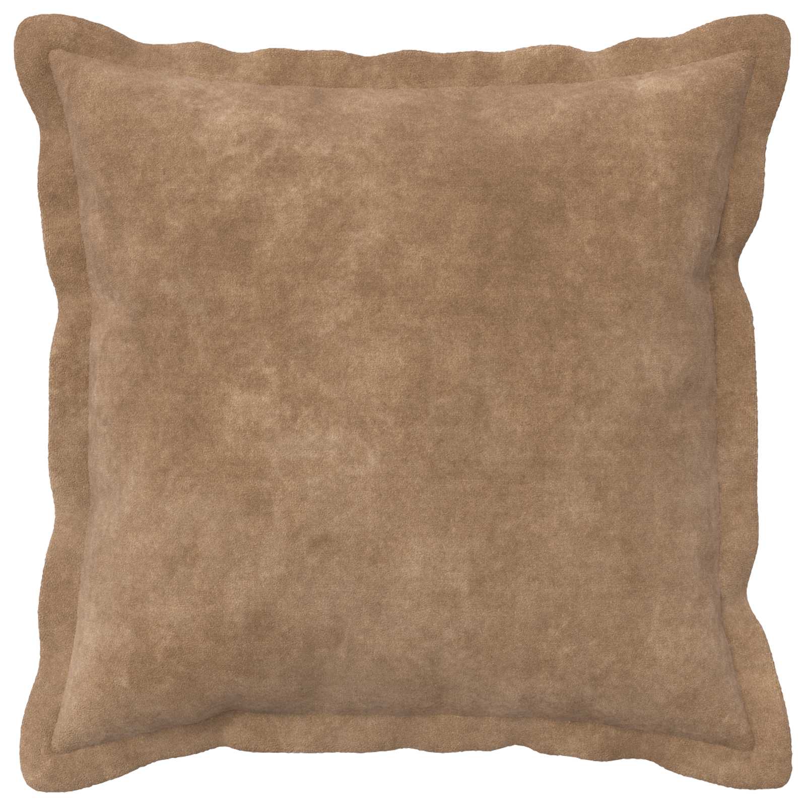 Párna huzat 6 pcs houten tópszínű 50 x 50 cm mikroszálas plüss