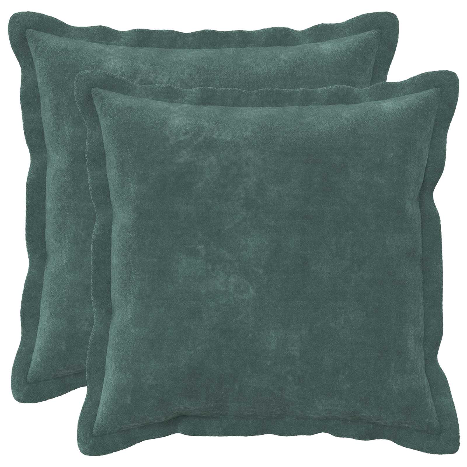 Párna huzat 2 pcs houten tengerkék 50 x 50 cm mikroszálas plüss
