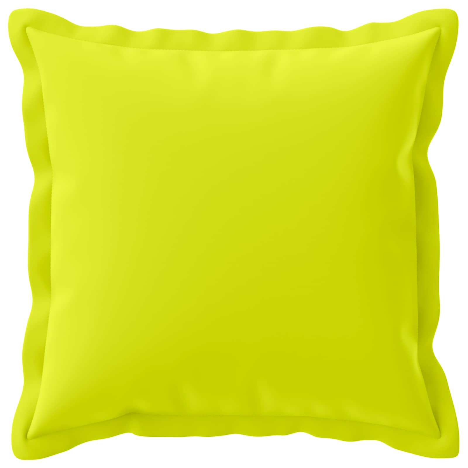 Párna huzat 12 db houten fényes zöld 50 x 50 cm poliészter