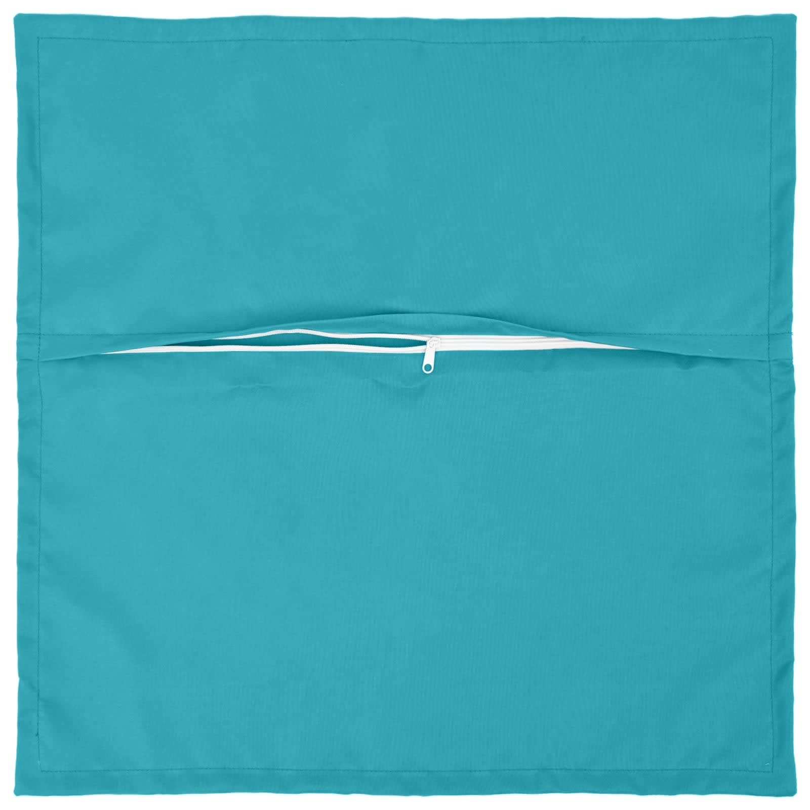 Párna huzat 12 db houten türkiz 50 x 50 cm poliészter
