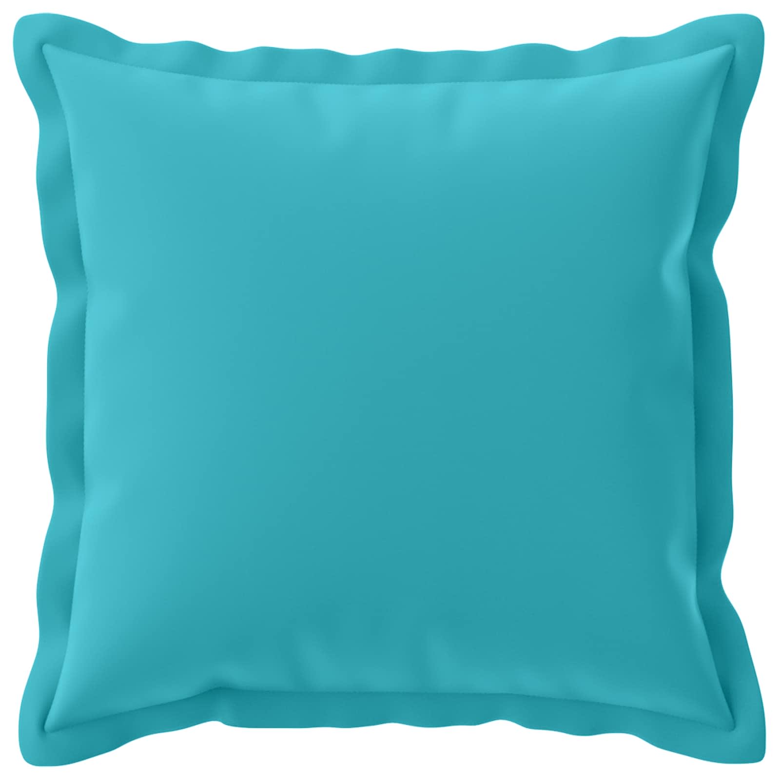 Párna huzat 12 db houten türkiz 50 x 50 cm poliészter